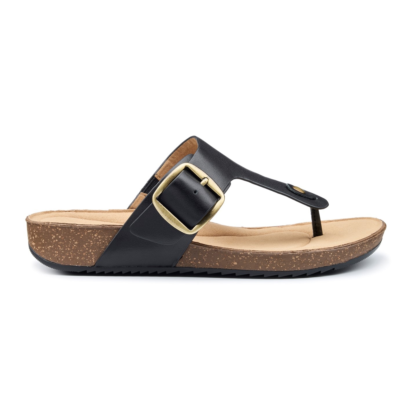 Hotter Resort Sandals Wide Fit - 1