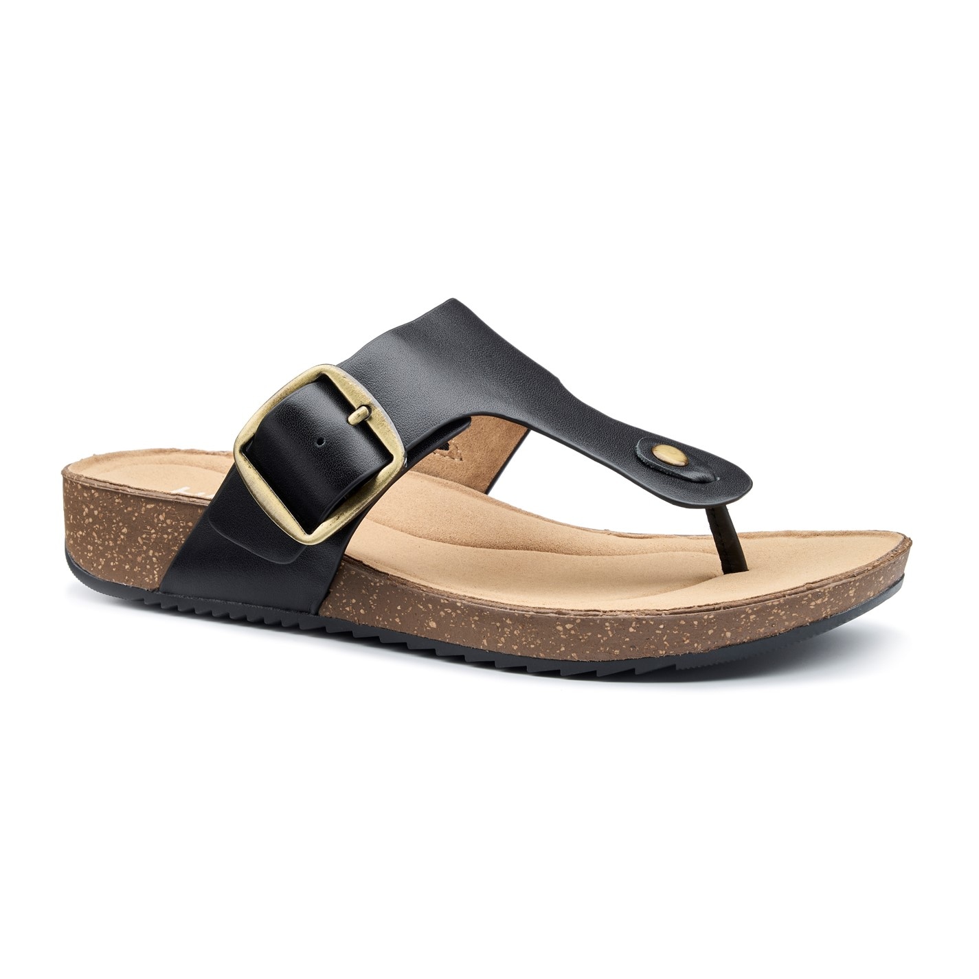 Hotter Resort Sandals Wide Fit - 2