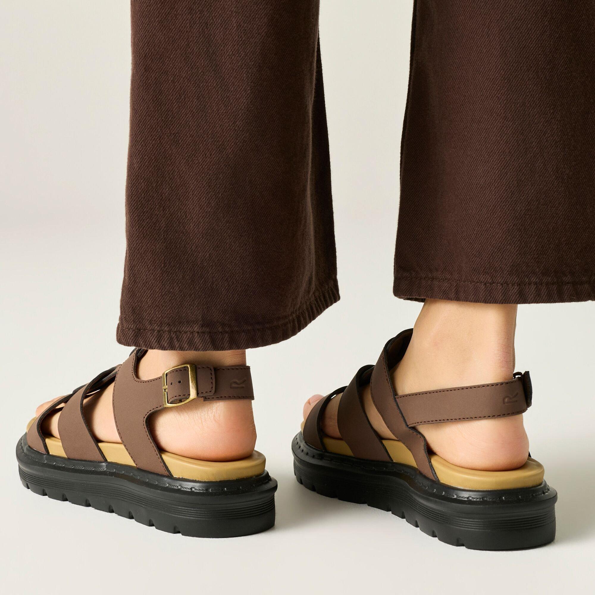 Regatta Chestnut Brown 9249345 Womens Palma Sandals - 3