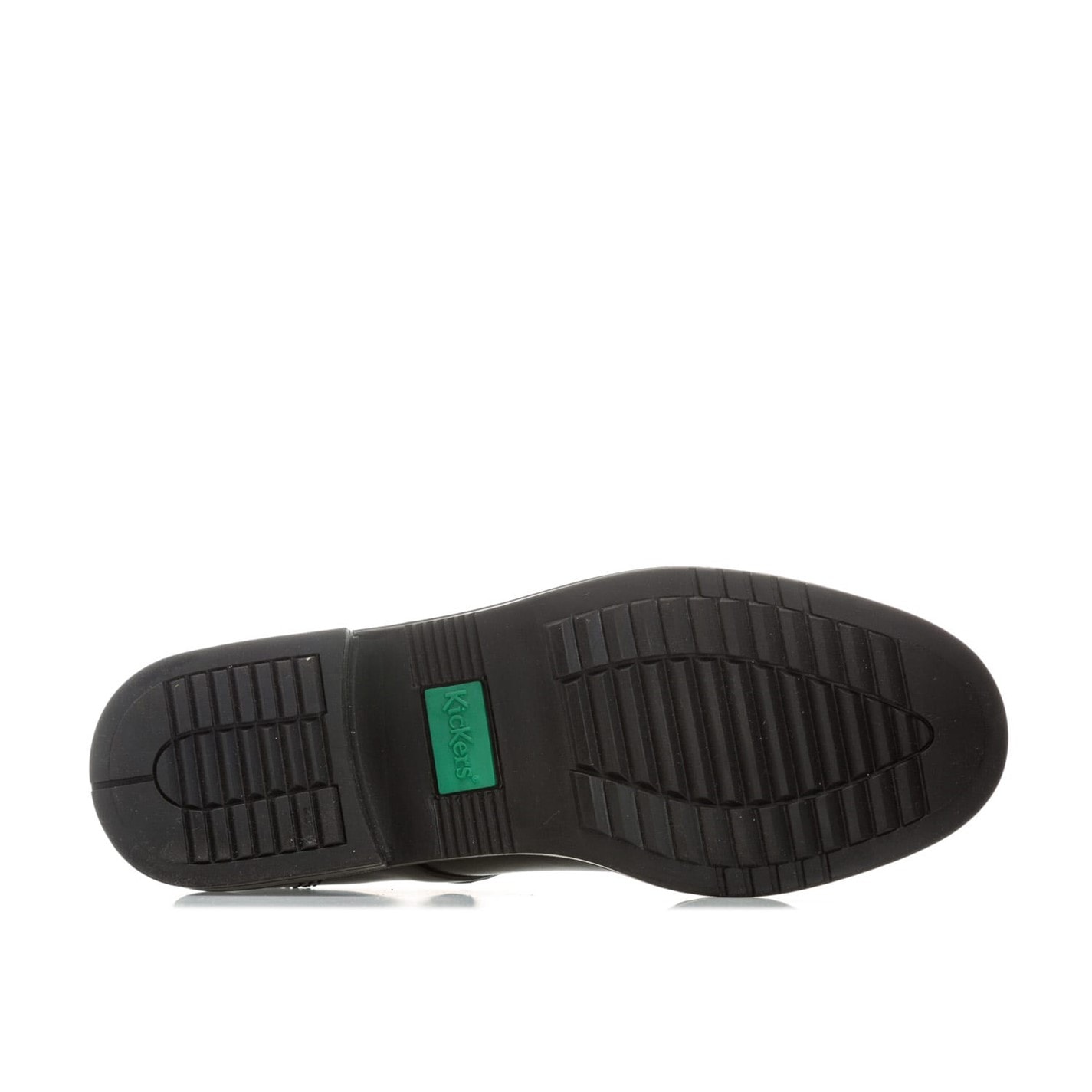 Kickers Children Lach T-Bar Leather Shoes - 4