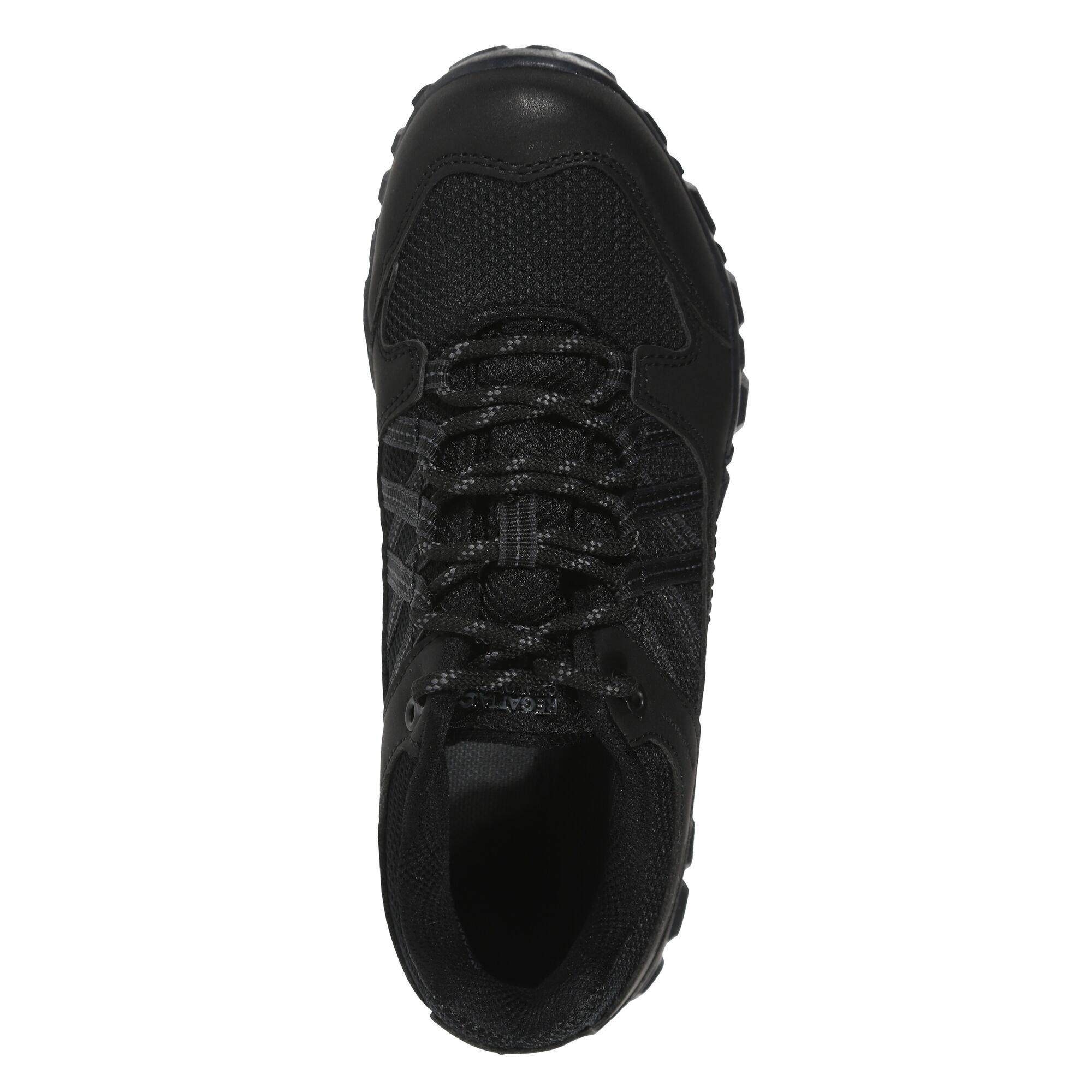 Boty Regatta Black 2422112 Edgepoint Low Junior Walking Boots - 7