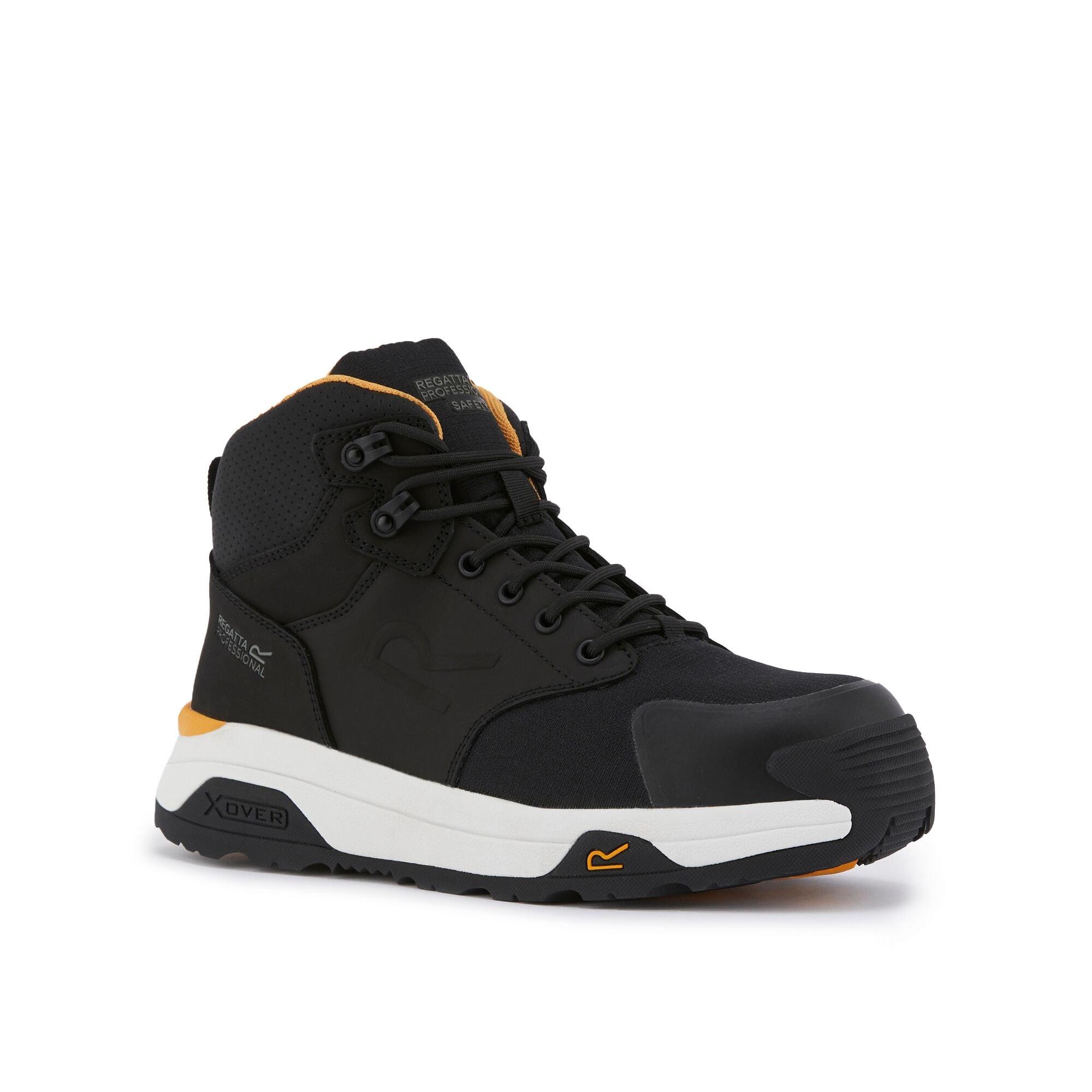 Boty Regatta Black/White 2312719 Mens Metafort Safety Hiker Boots - 1