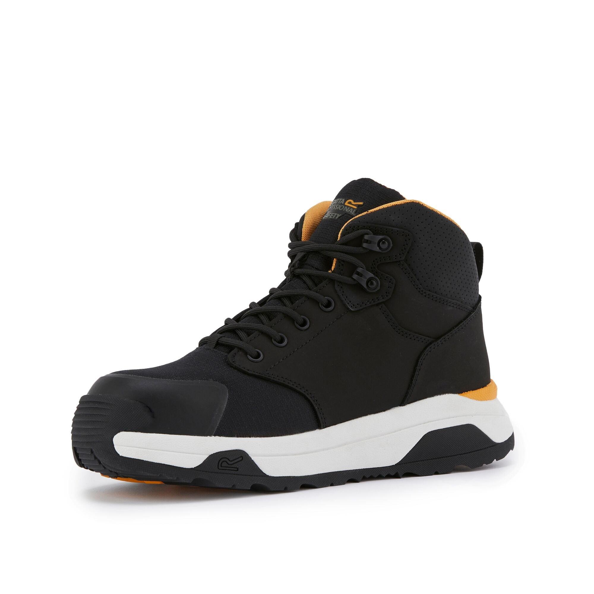 Boty Regatta Black/White 2312719 Mens Metafort Safety Hiker Boots - 4