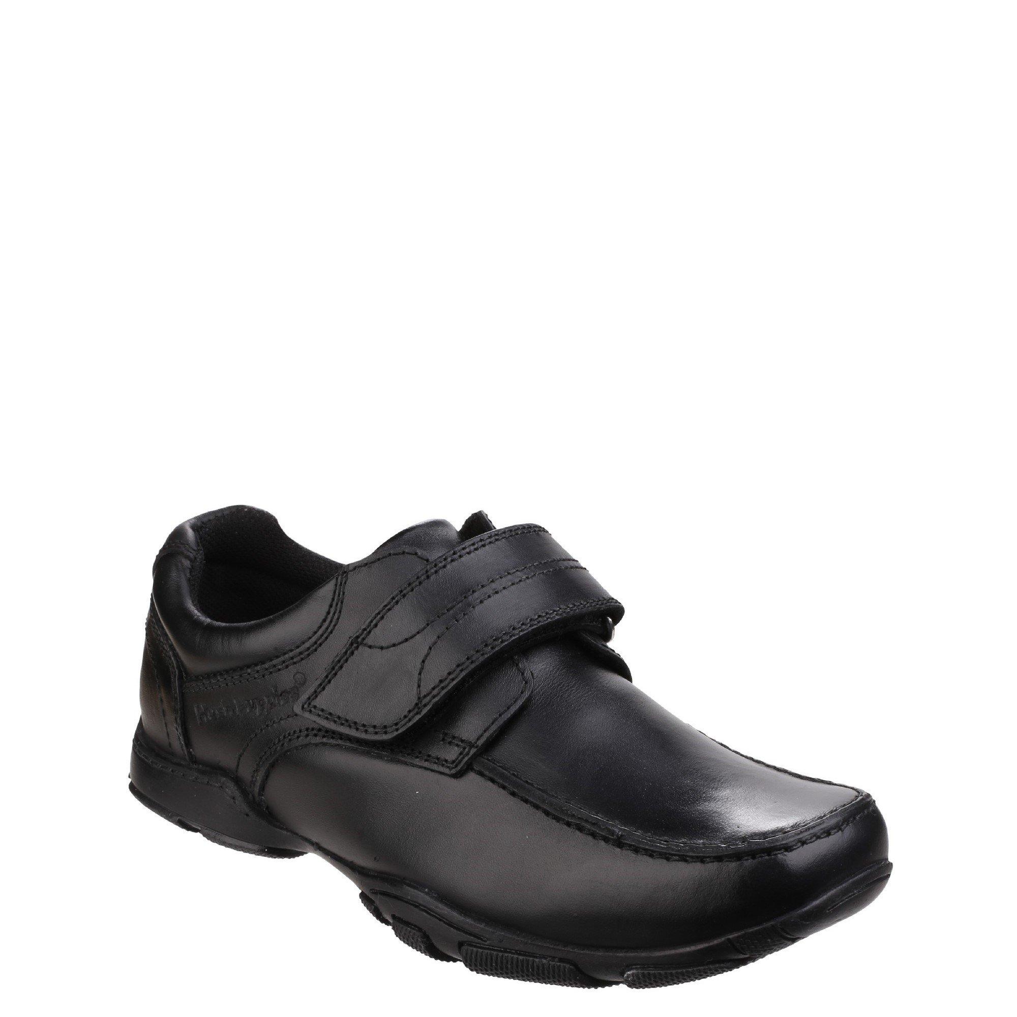 Boty Hush Puppies Black 8045039 Freddy 2 Junior School Shoe - 2