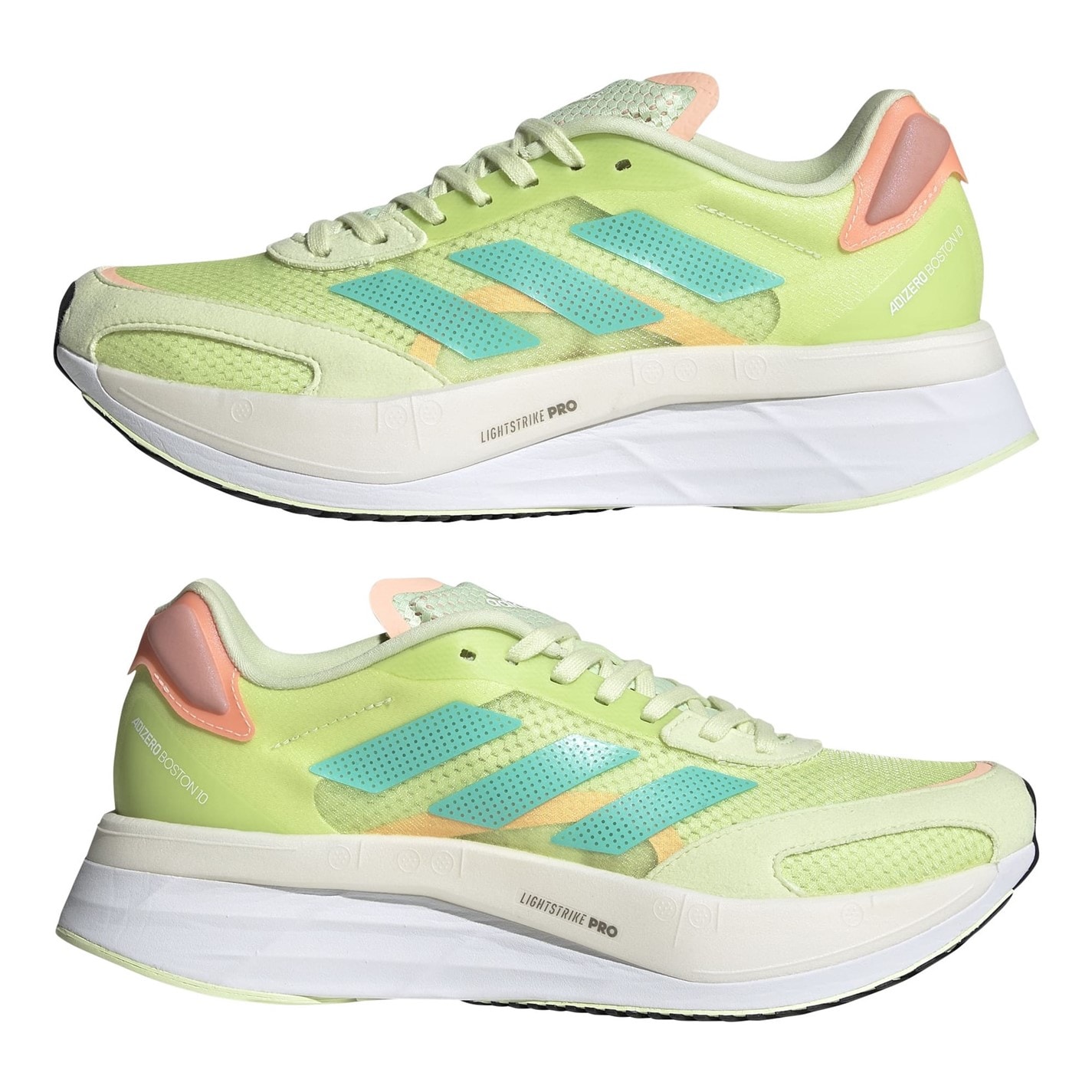 Tenisky adidas Lime 1213860 Adizero Boston 10 Running Shoes - 9