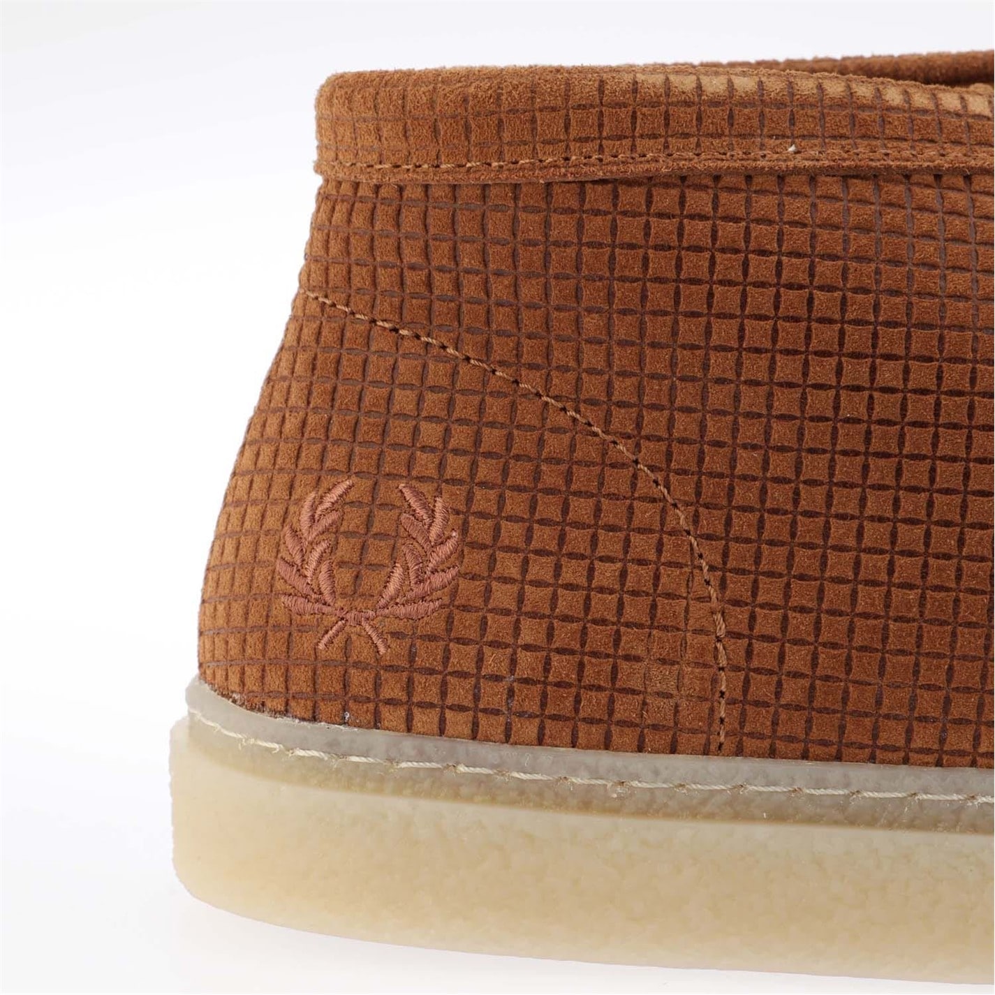 Fred Perry Dawson Mid Grid Suede Boots - 6