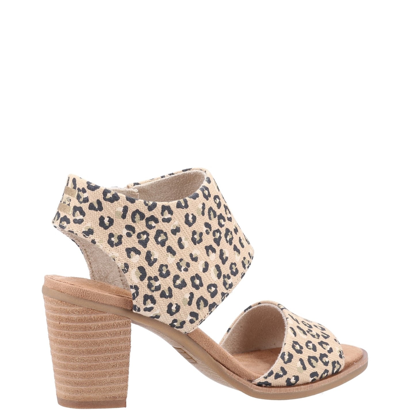 Toms Majorca Cutout Textured Cheetah Sandal - 3