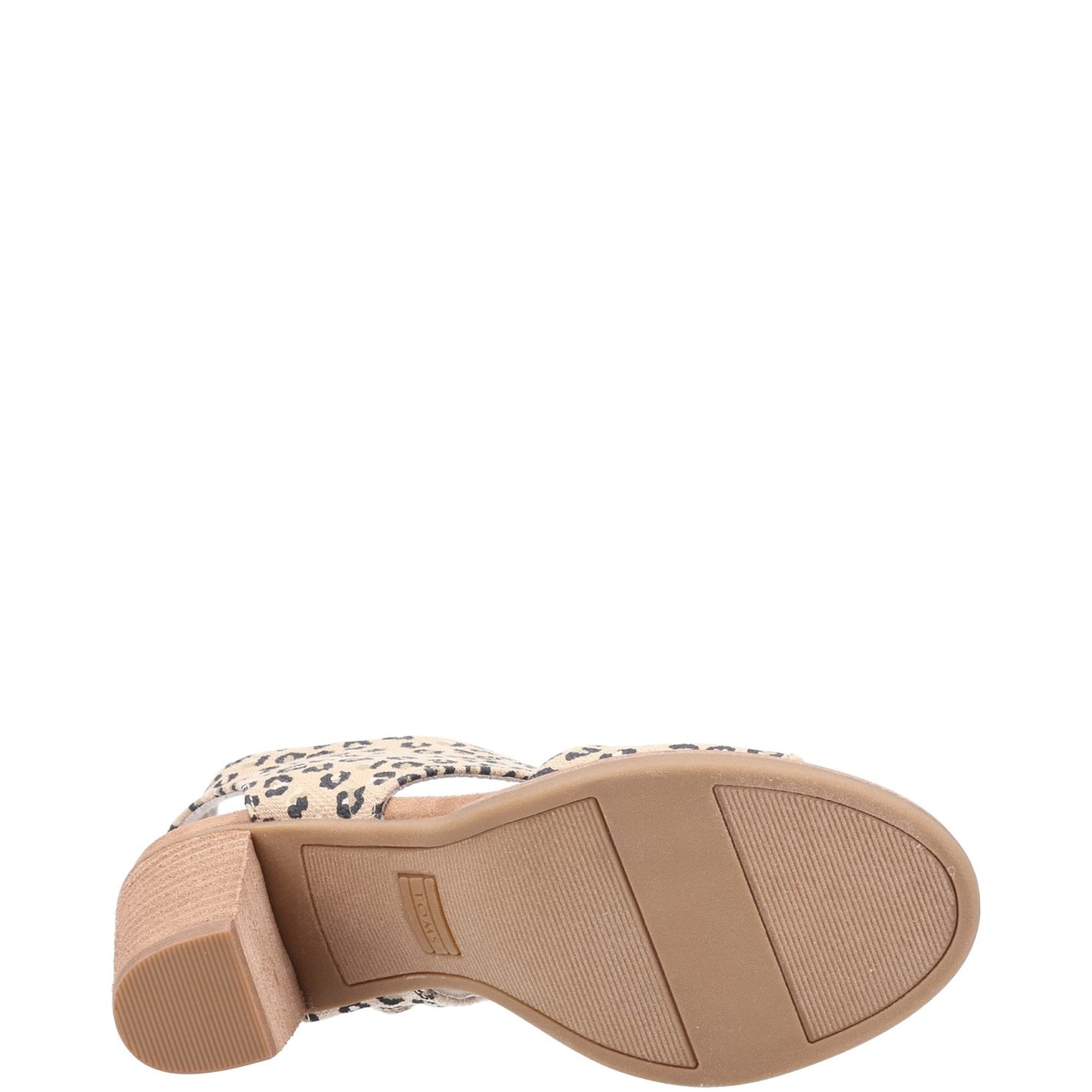 Toms Majorca Cutout Textured Cheetah Sandal - 4