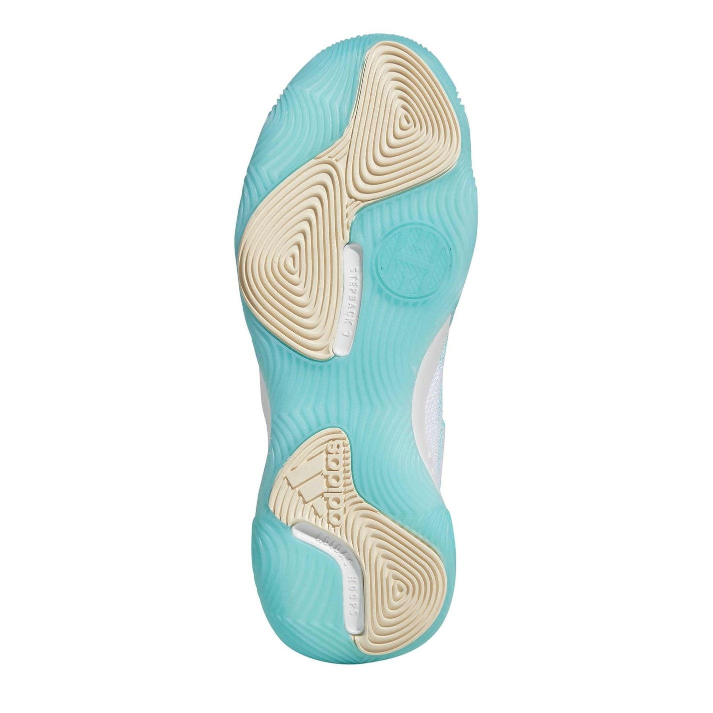 Tenisky adidas White 7137455 Harden Stepback 3 Basketball Shoes - 6