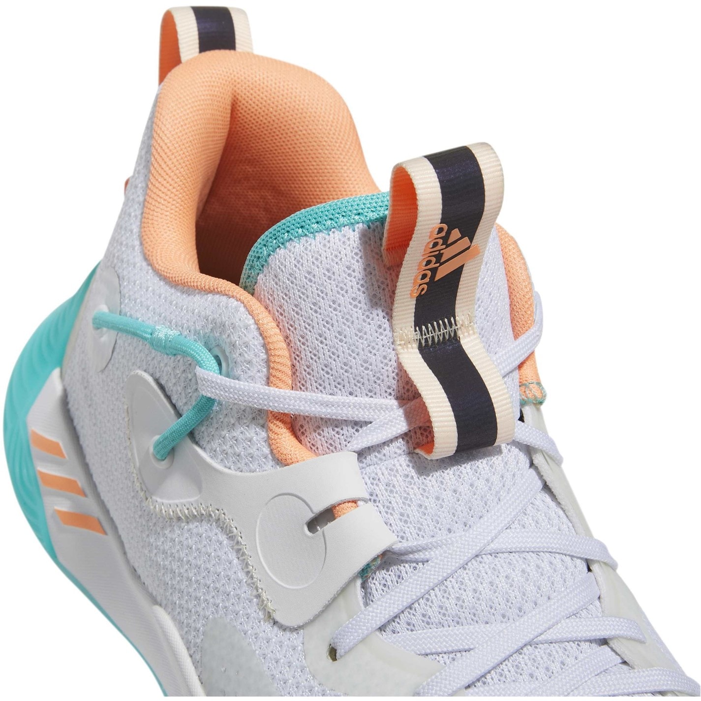 Tenisky adidas White 7137455 Harden Stepback 3 Basketball Shoes - 7
