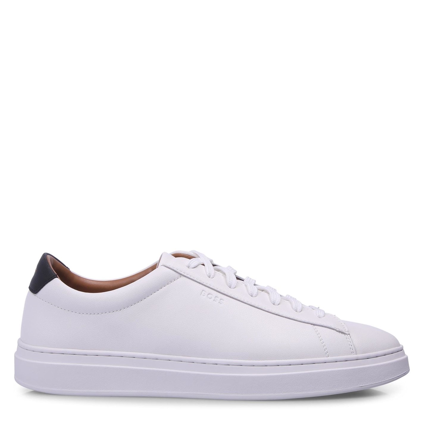 Boss Kieran Leather Trainers - 1