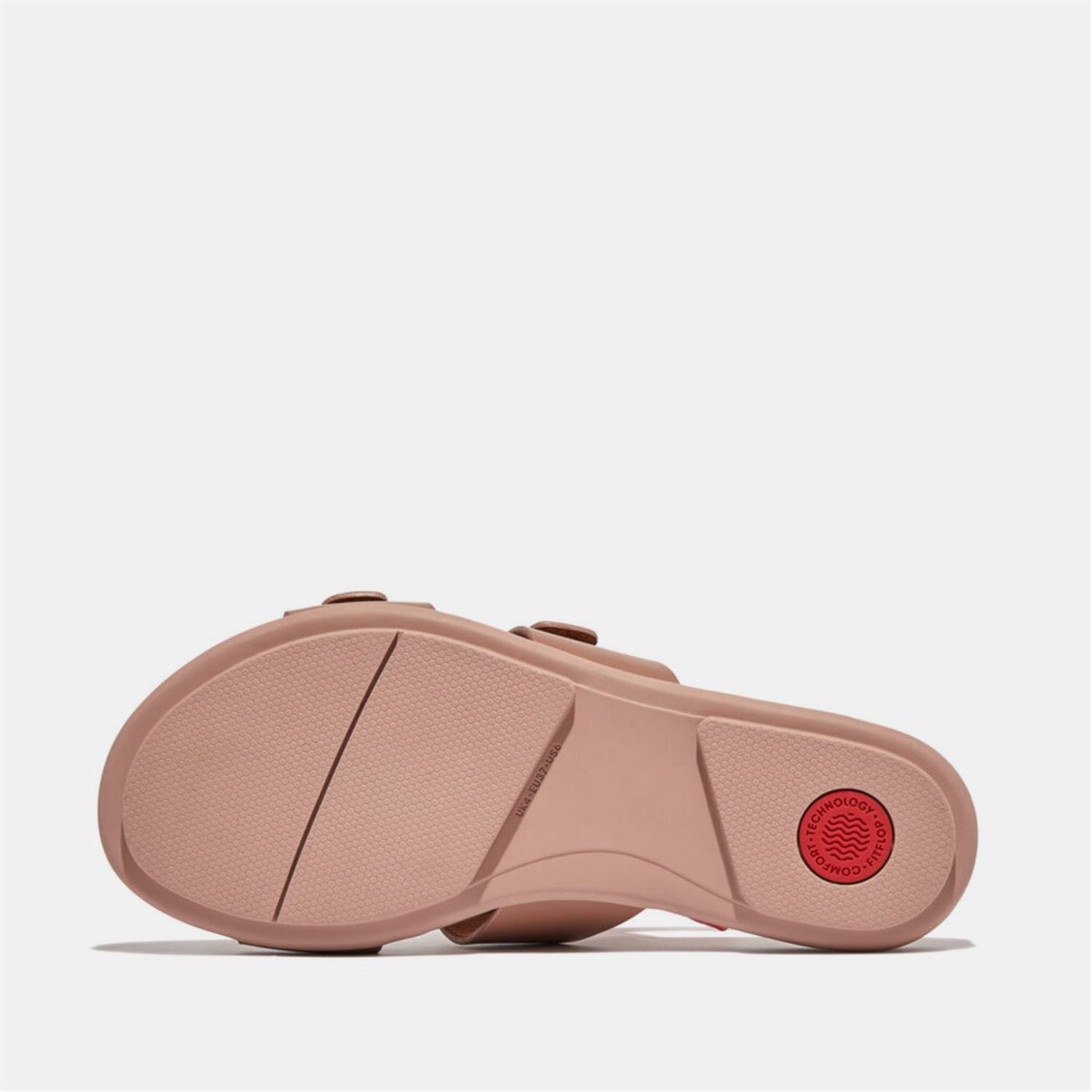 Fitflop Gracie Buckle Two-Bar Leather Sliders - 3
