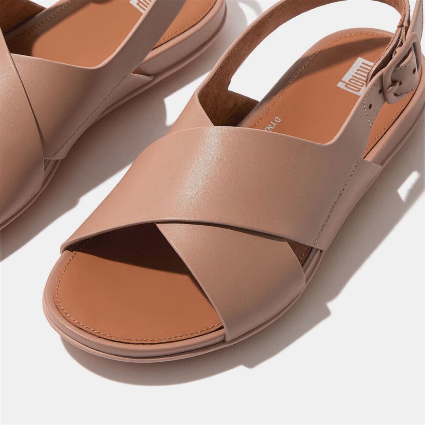 Fitflop Gracie Leather Crisscross Back-Strap Sandals - 4