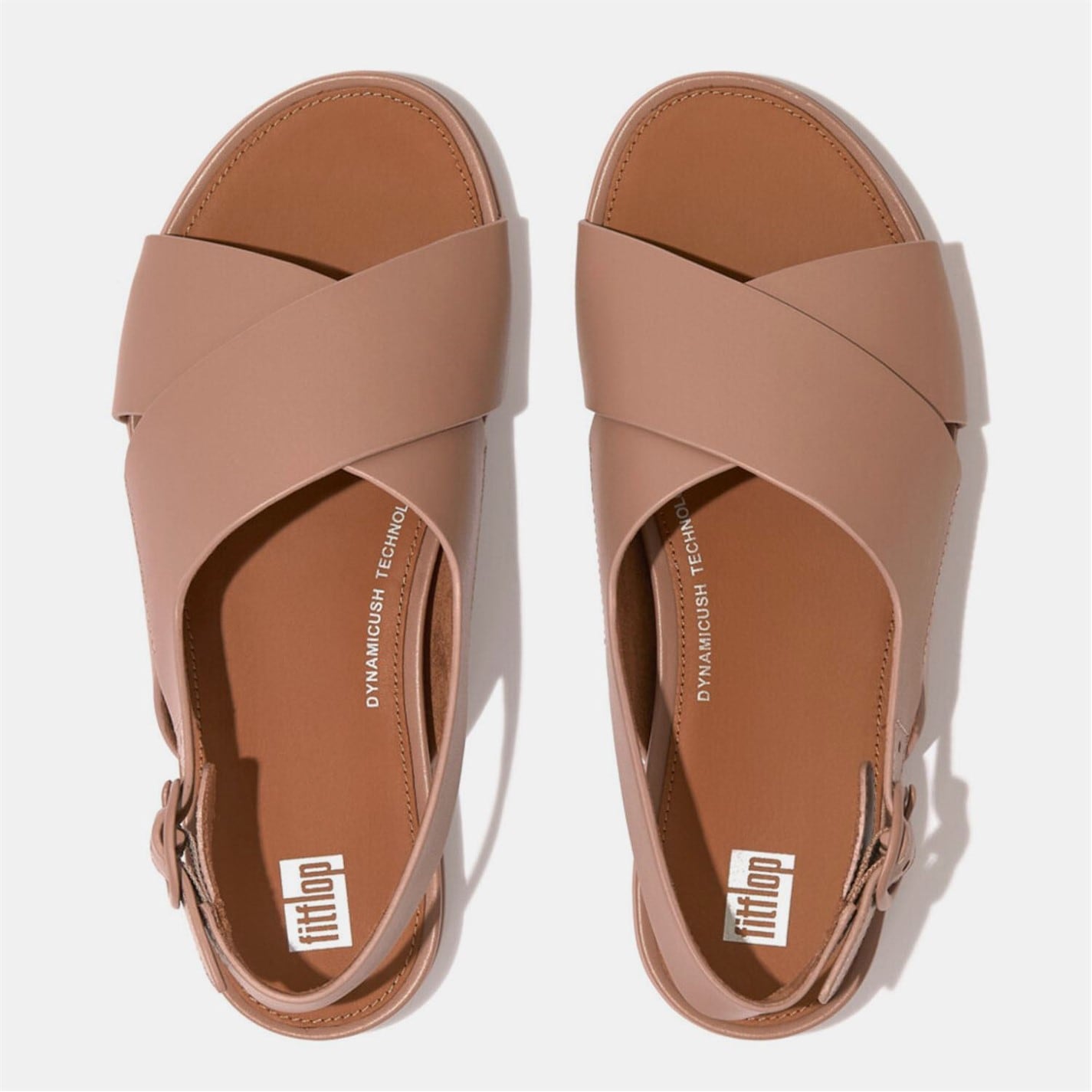 Fitflop Gracie Leather Crisscross Back-Strap Sandals - 5
