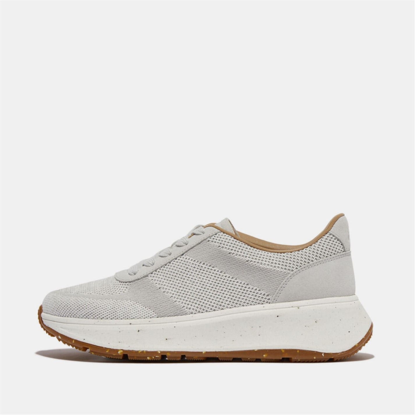 Fitflop F-Mode Knit Flatform Trainers - 1
