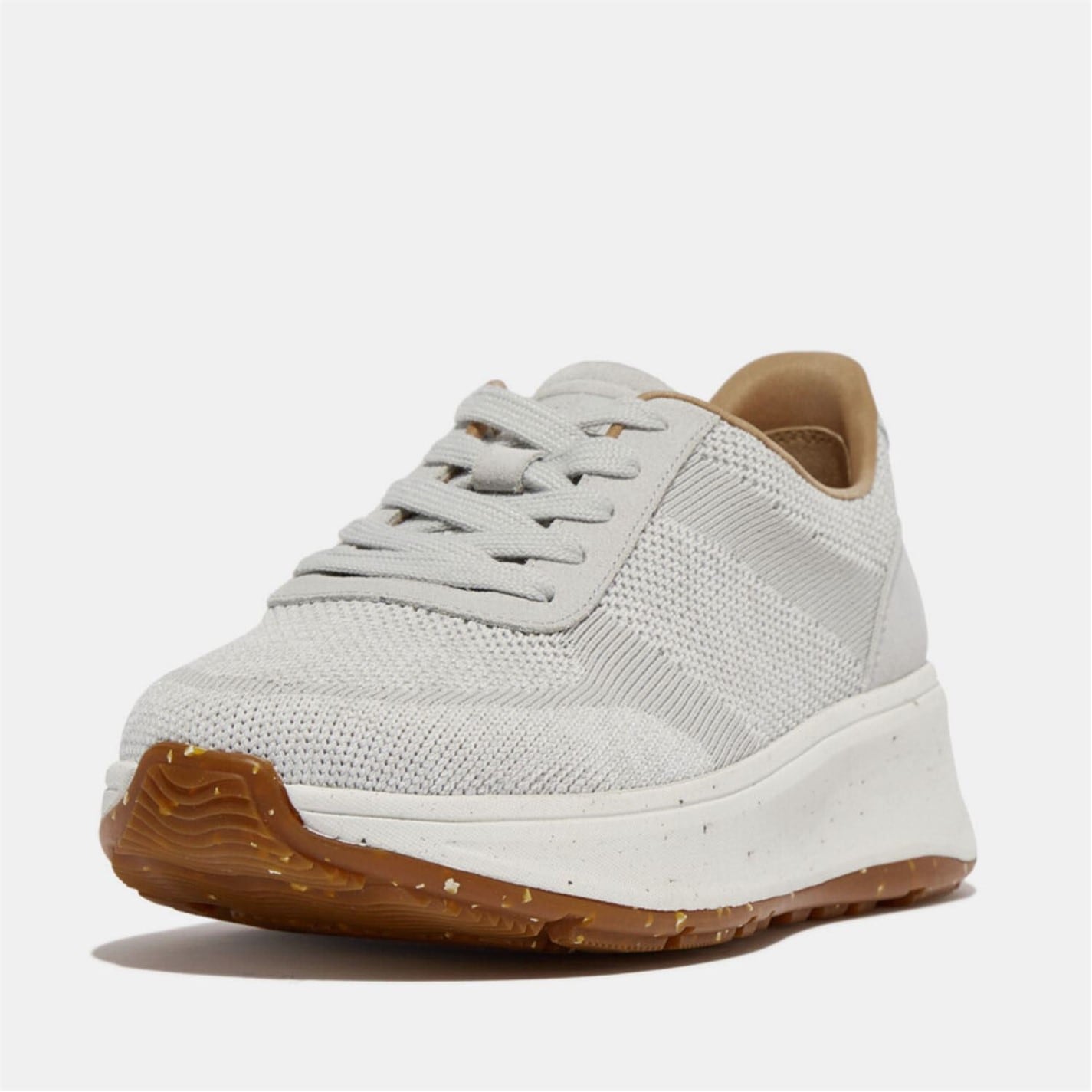 Fitflop F-Mode Knit Flatform Trainers - 2