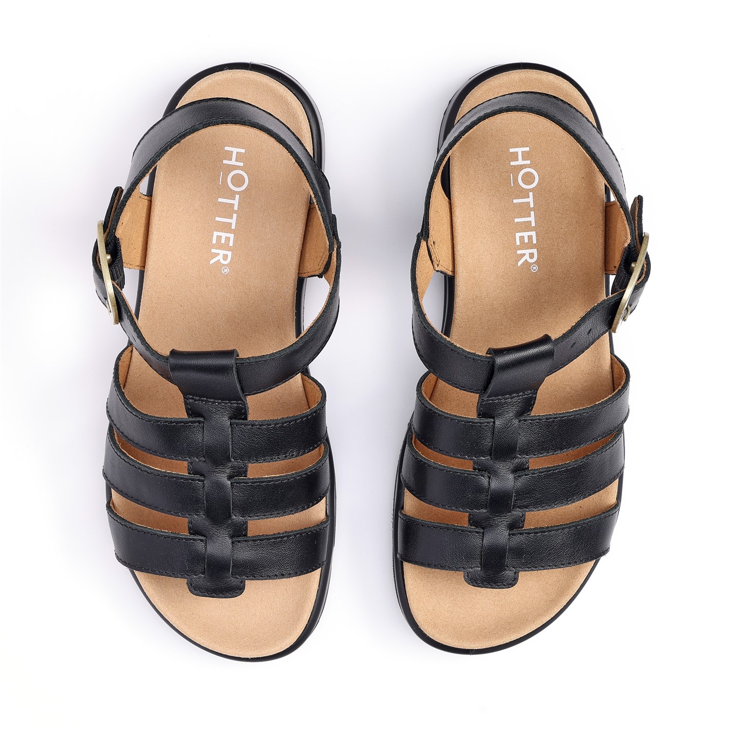 Hotter Alanya Sandals Wide Fit - 3