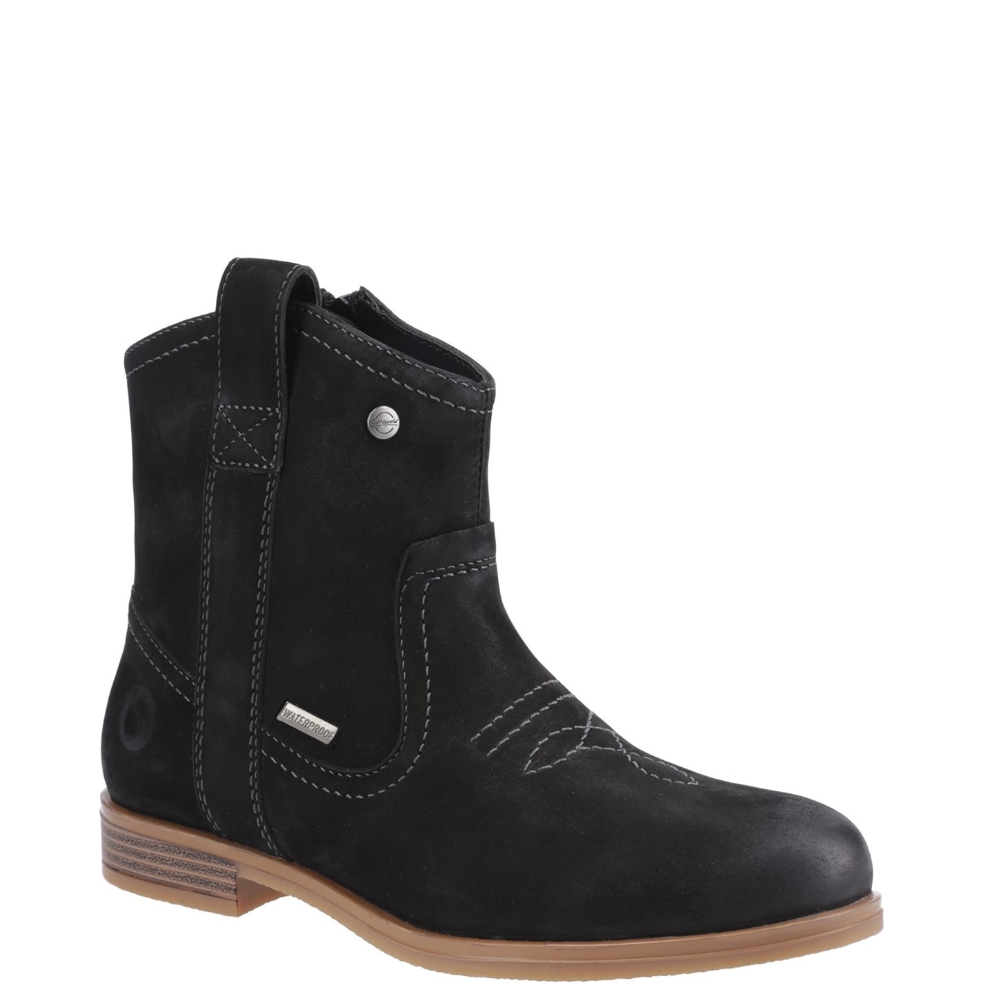 Topánky Cotswold Black 3433956 Signet Ankle Boots - 2