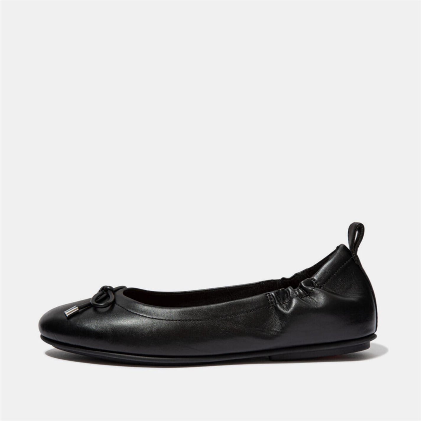 Fitflop Allegro Bow Leather Ballet Pumps - 1