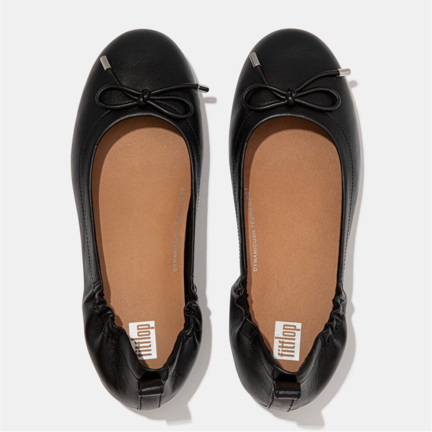 Fitflop Allegro Bow Leather Ballet Pumps - 4