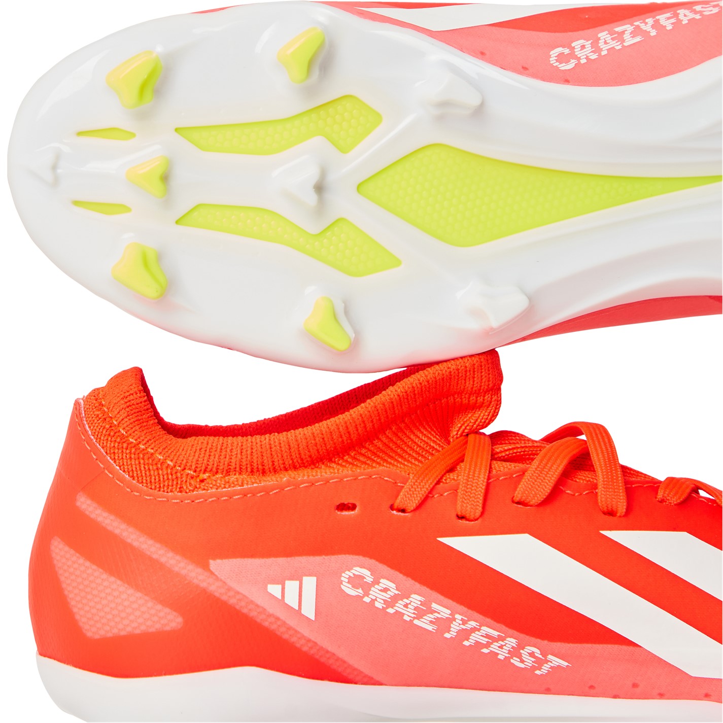 Kopačky adidas red white 6609742 X Crazyfast League FG Football Boots - 3