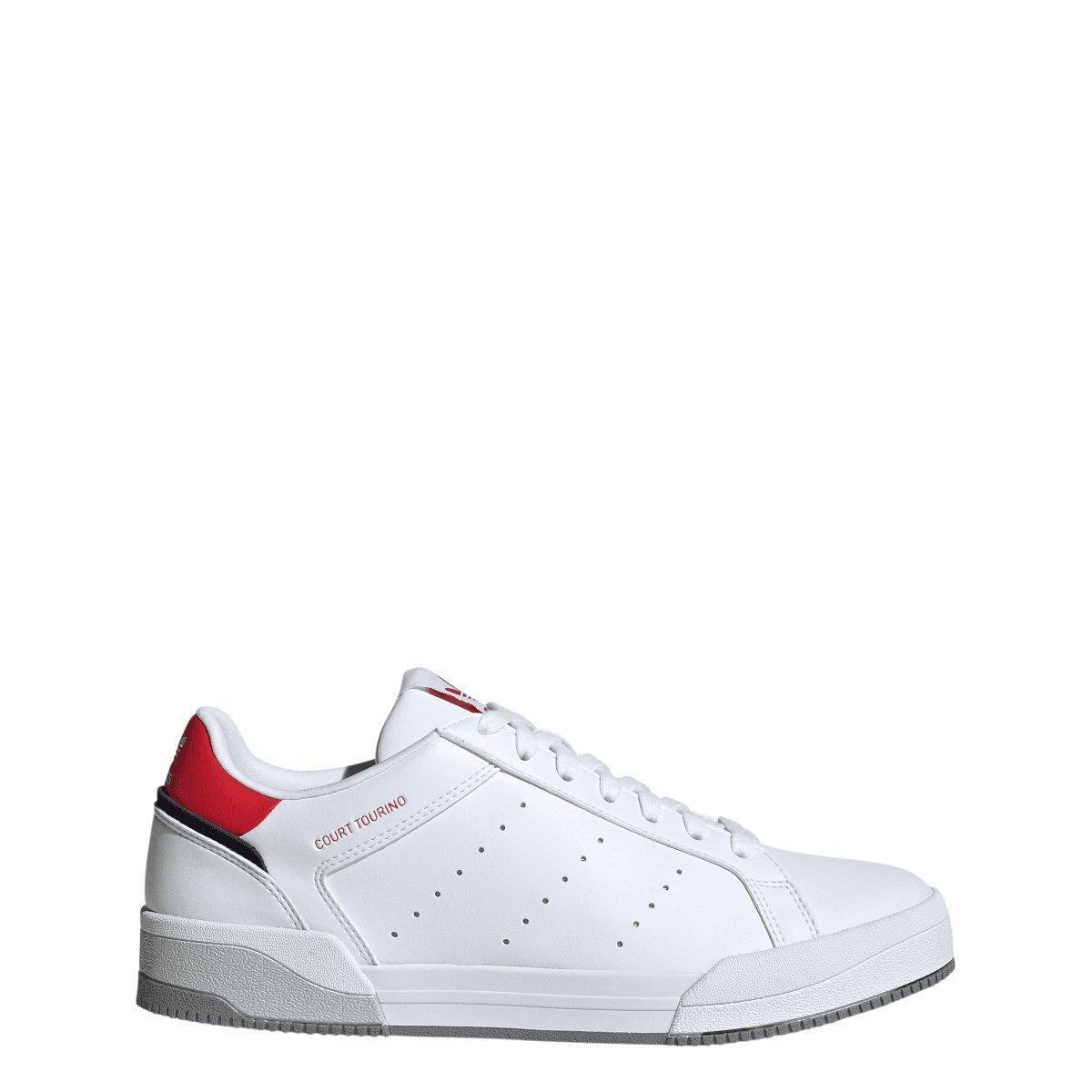 Tenisky adidas Originals White 4470614 Court Tourino Trainers - 2