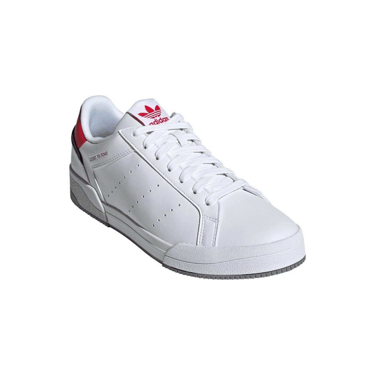 Tenisky adidas Originals White 4470614 Court Tourino Trainers - 6