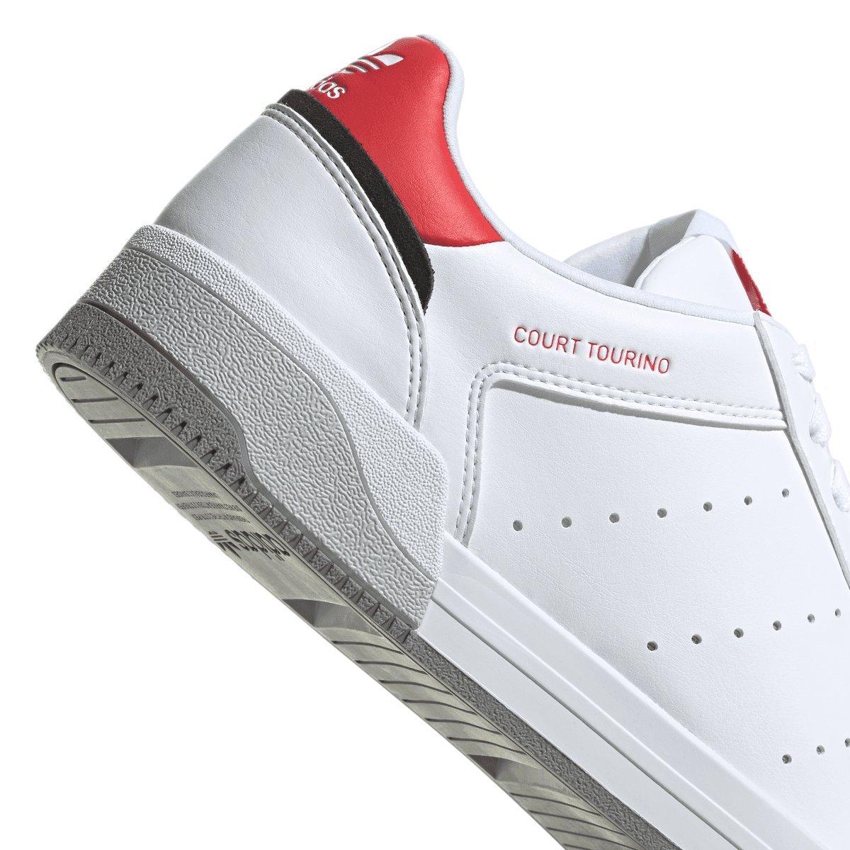 Tenisky adidas Originals White 4470614 Court Tourino Trainers - 9