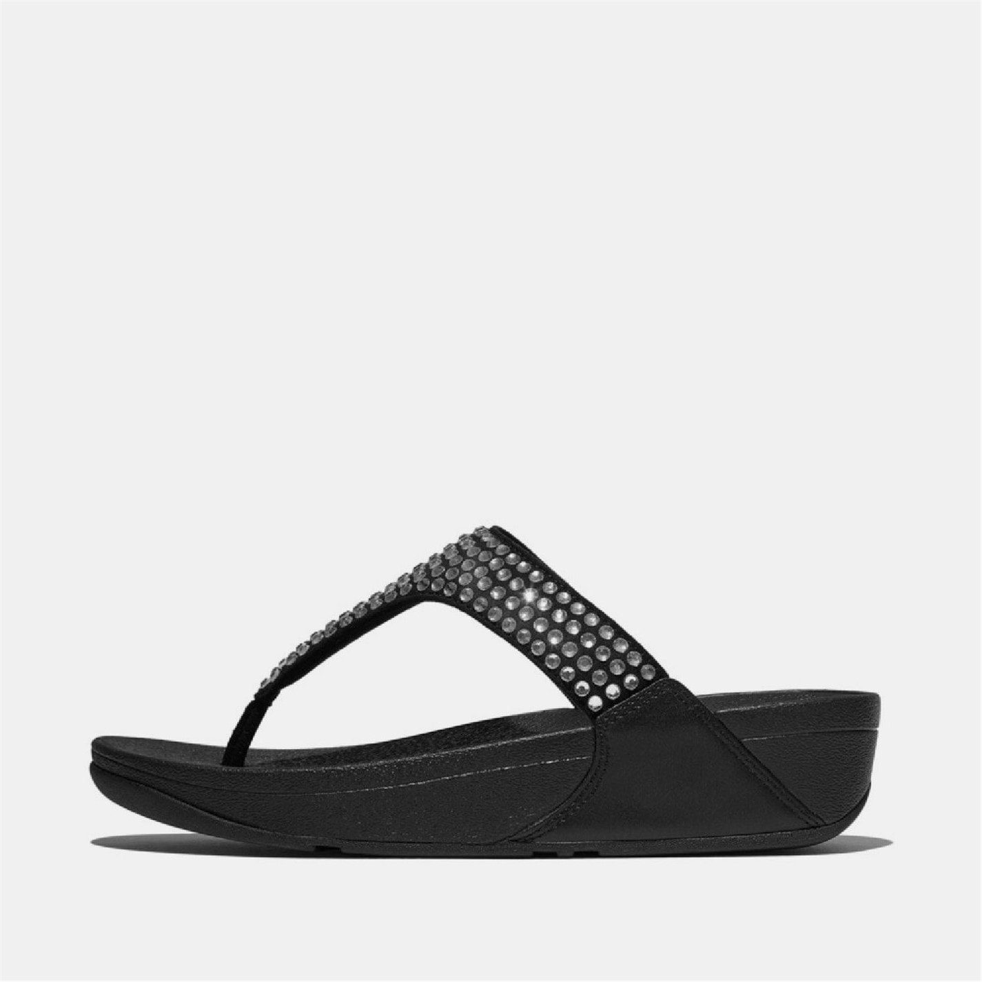 Fitflop Lulu Maxi-Crystal Toe-Post Sandals - 1