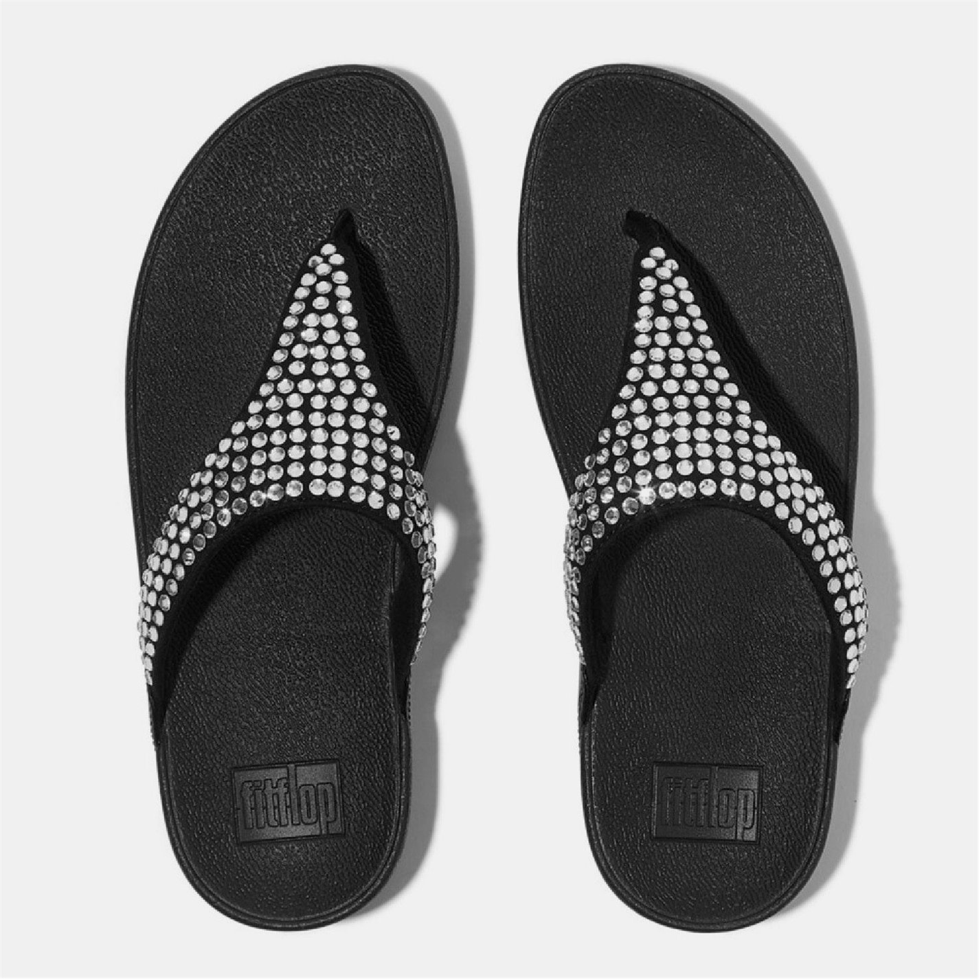 Fitflop Lulu Maxi-Crystal Toe-Post Sandals - 3