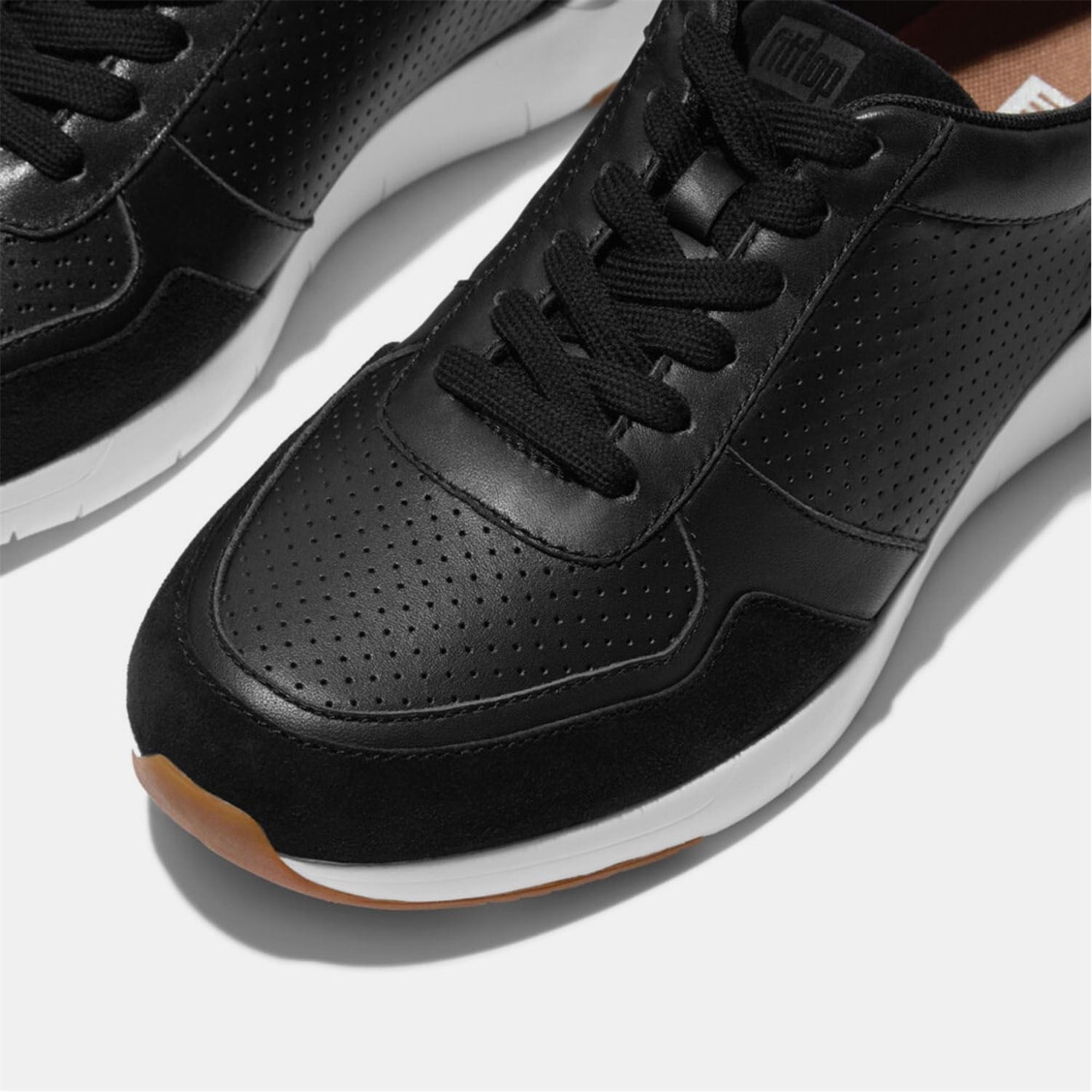 Fitflop Anatomiflex Leather-Mix Trainers - 2