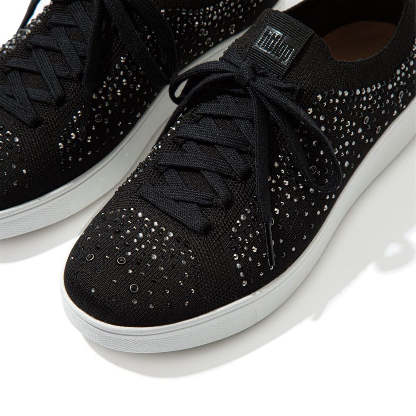 Fitflop Rally Ombre-Crystal Knit Trainers - 4