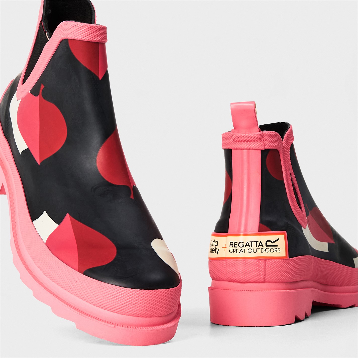 Regatta Orla Kiely Fleece Lined Ankle Wellington - 3