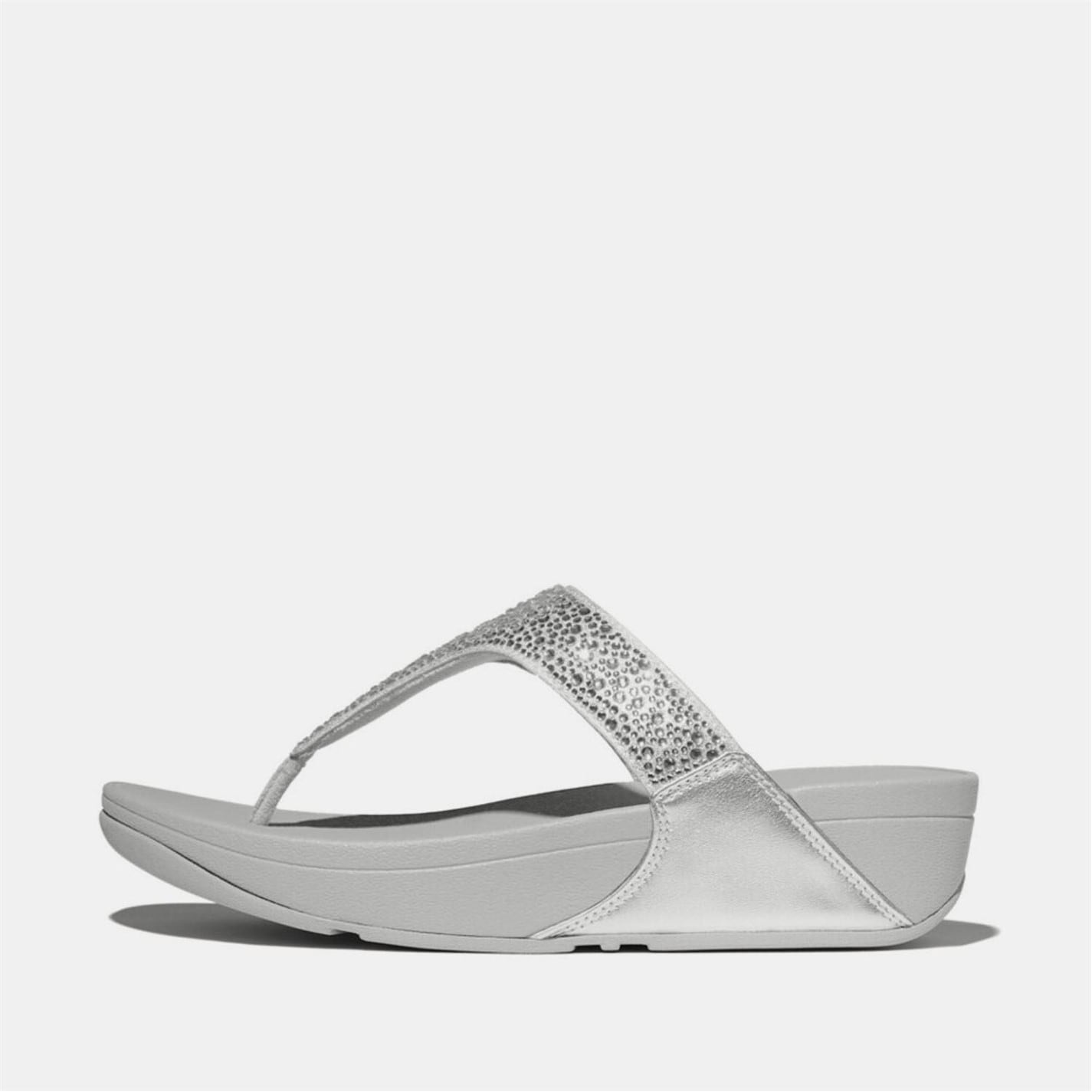 Fitflop Lulu Crystal Toe-Post Sandals - 1