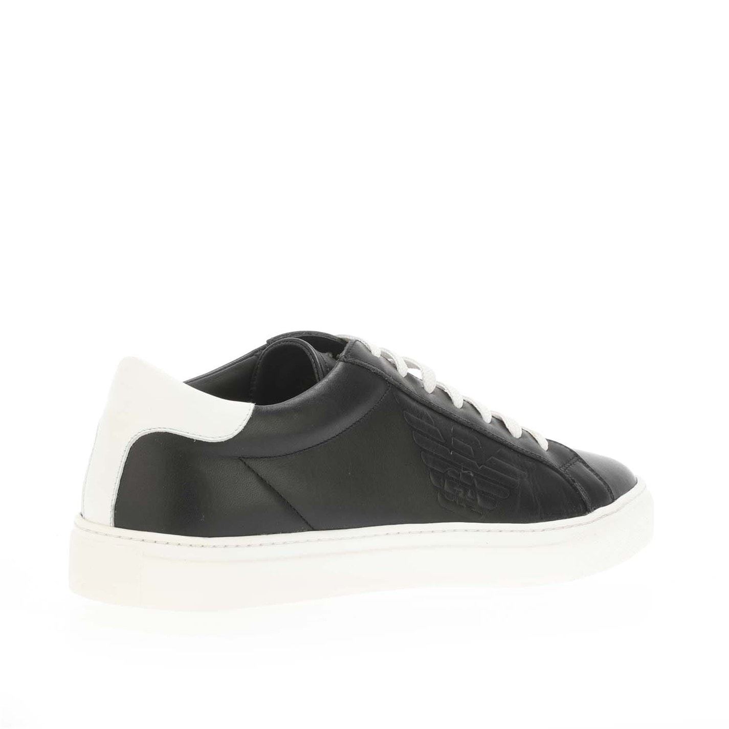 Armani Leather Trainers - 3