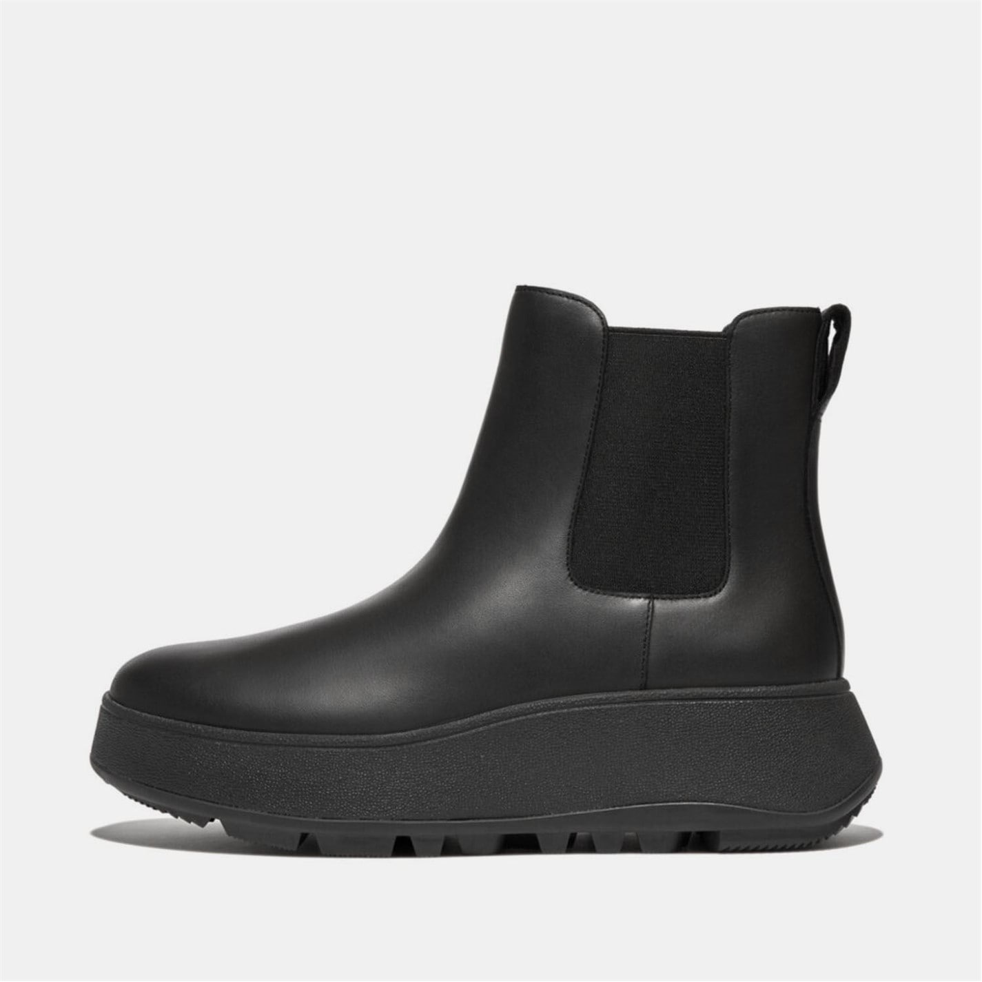 Fitflop F-Mode Waterproof Leather Flatform Chelsea Boots - 1