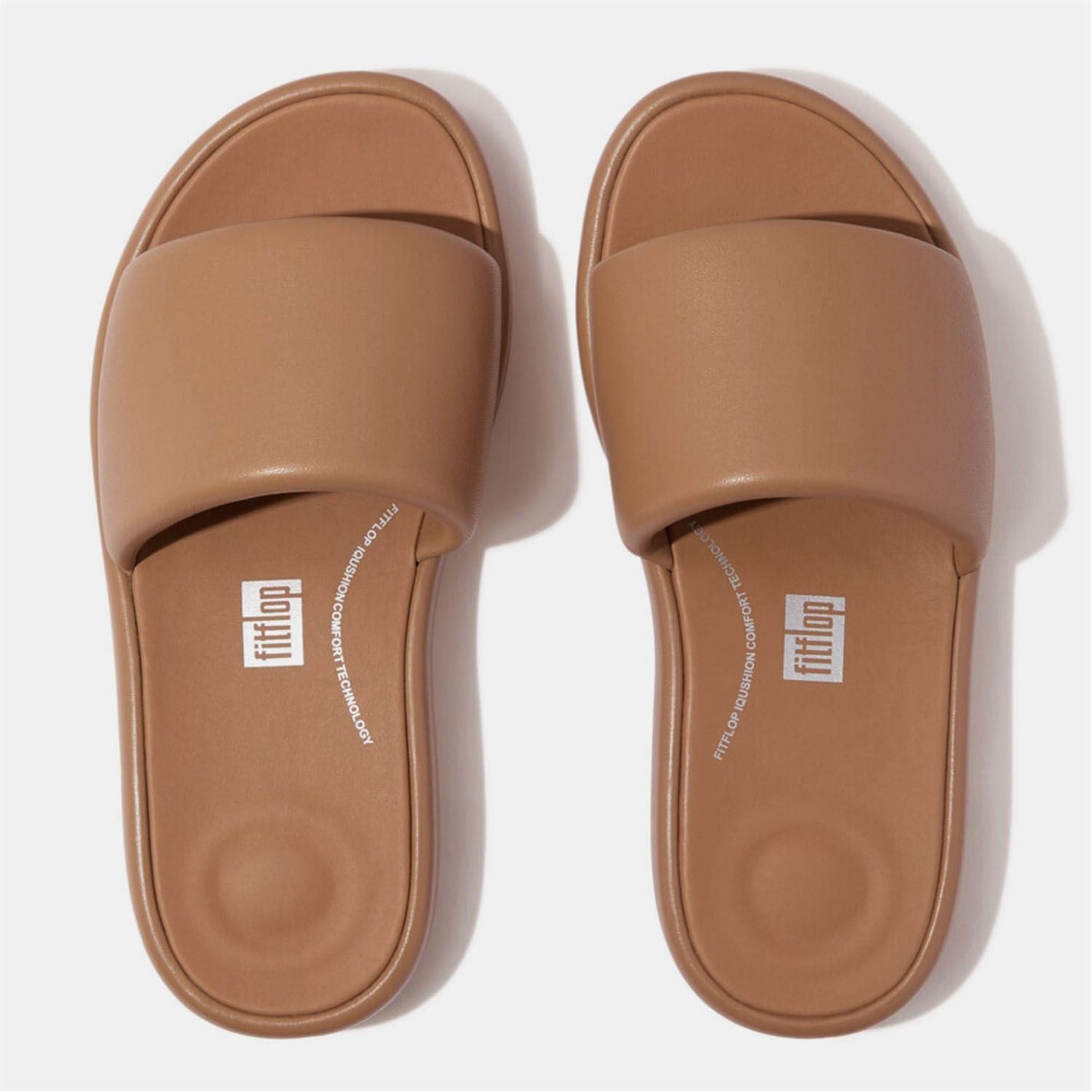 Fitflop iQuishion D-Luxe Padded Sliders - 5