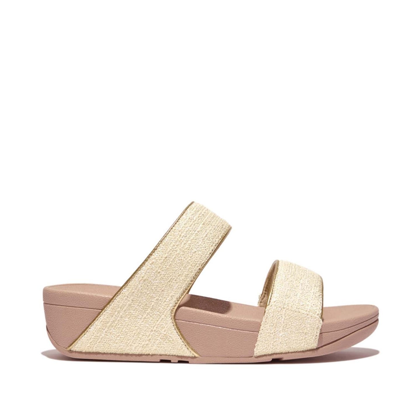 Fitflop Lulu Shimmerweave Sliders - 1
