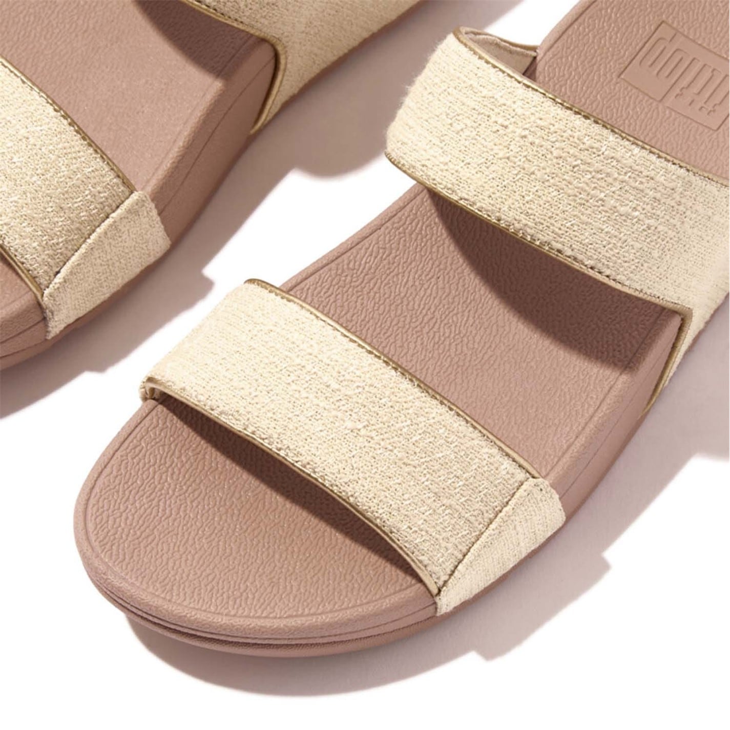 Fitflop Lulu Shimmerweave Sliders - 4