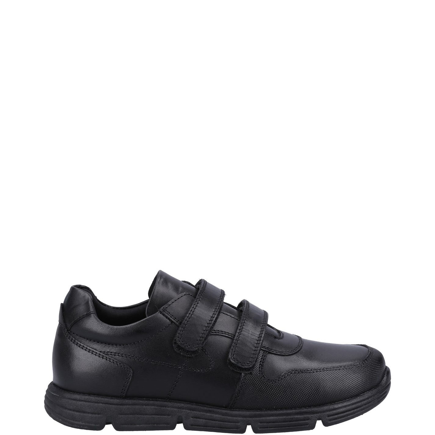 Boty Hush Puppies Black 1950694 Lucas JNR Shoe - 1