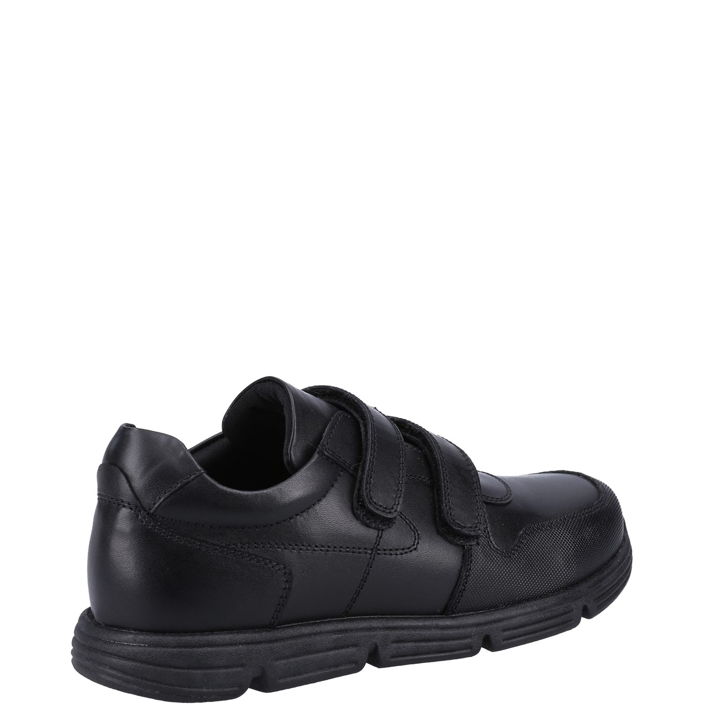 Boty Hush Puppies Black 1950694 Lucas JNR Shoe - 3