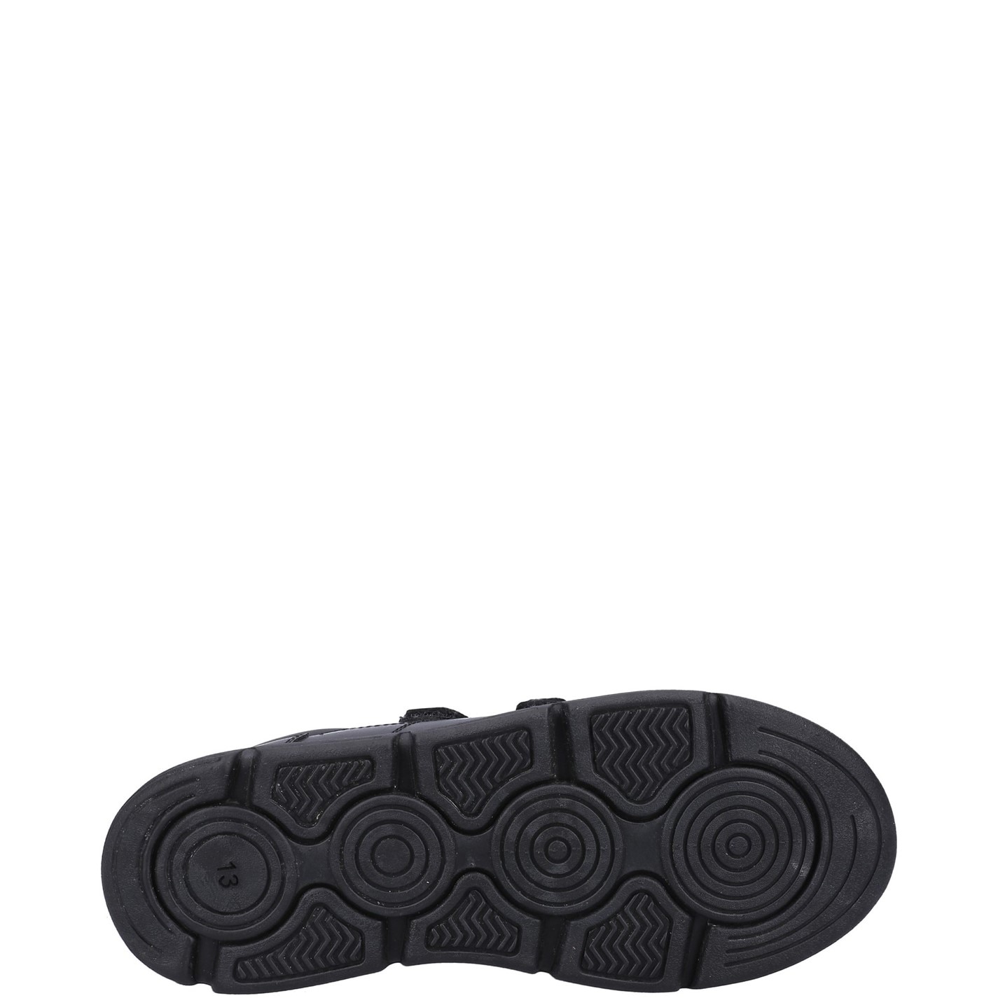 Boty Hush Puppies Black 1950694 Lucas JNR Shoe - 4