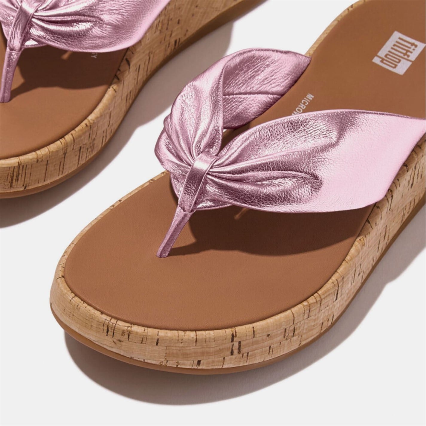 Fitflop F-Mode Flatform Toe-Thong Flip Flops - 4