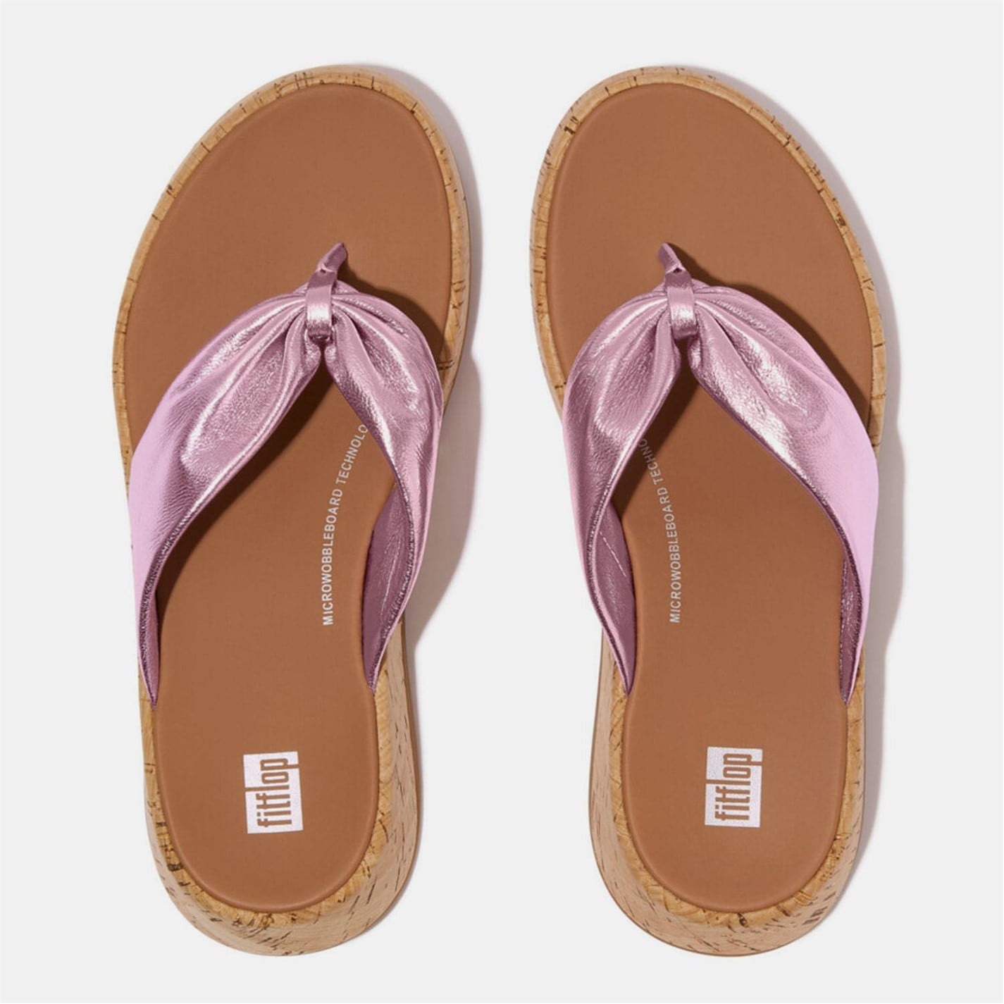 Fitflop F-Mode Flatform Toe-Thong Flip Flops - 5