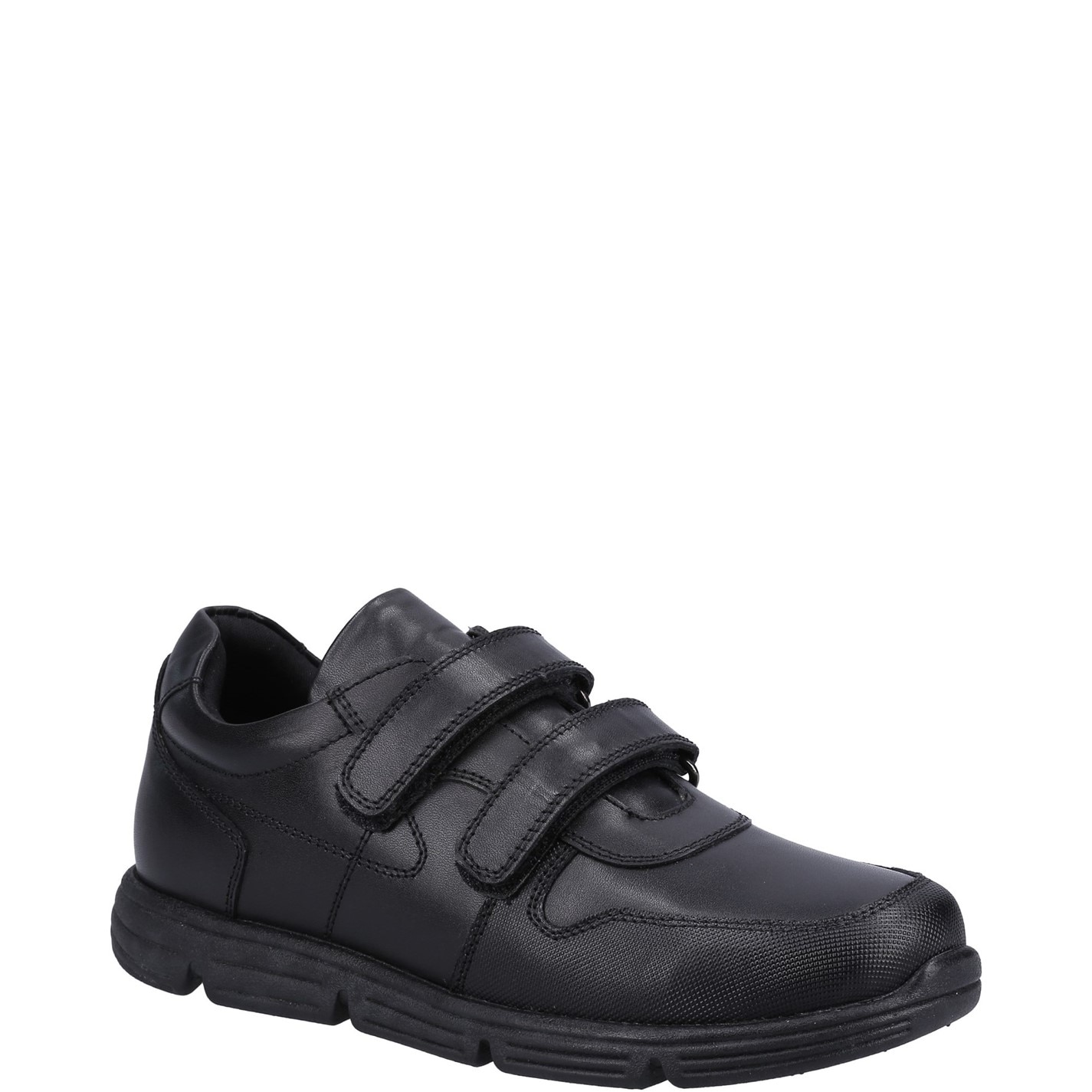Boty Hush Puppies Black 154803 Lucas SNR Shoe - 2