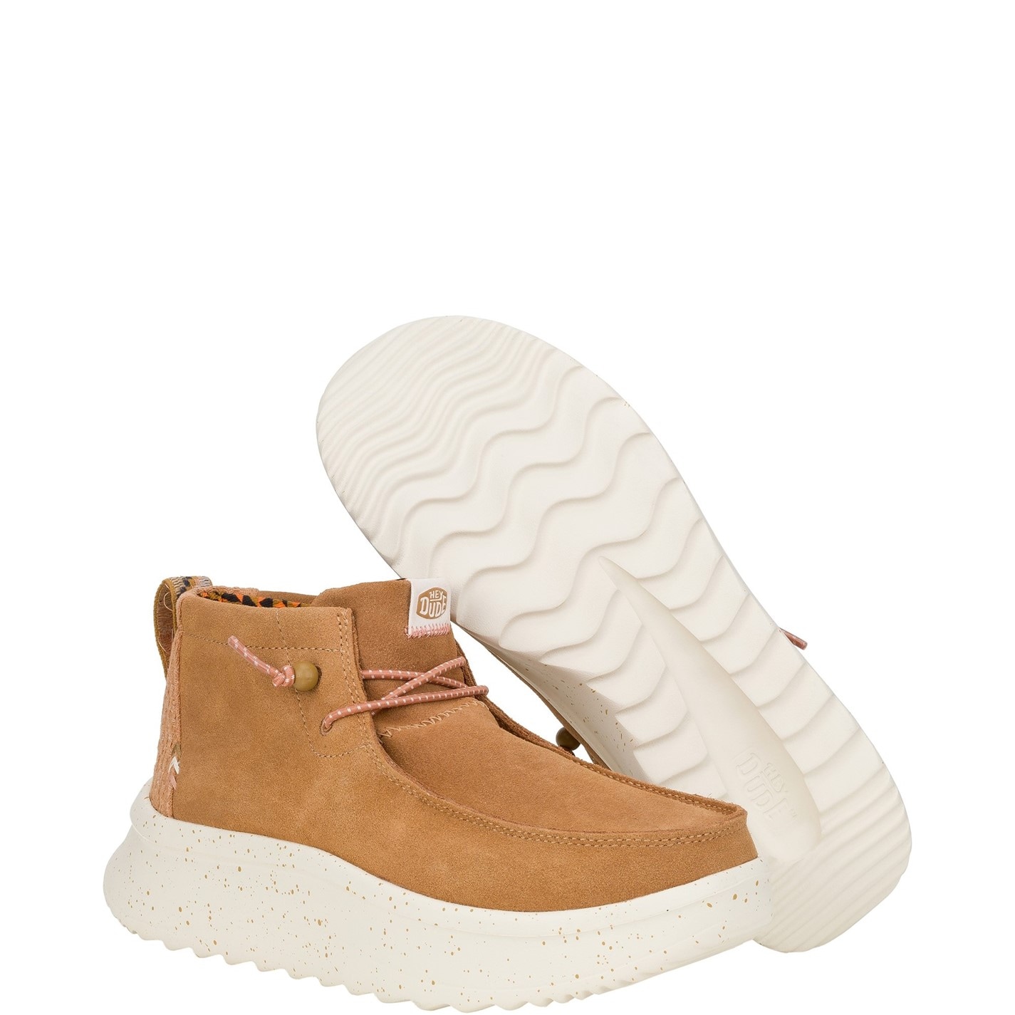 HEYDUDE Wendy Peak Hi Suede Ankle Boots - 5