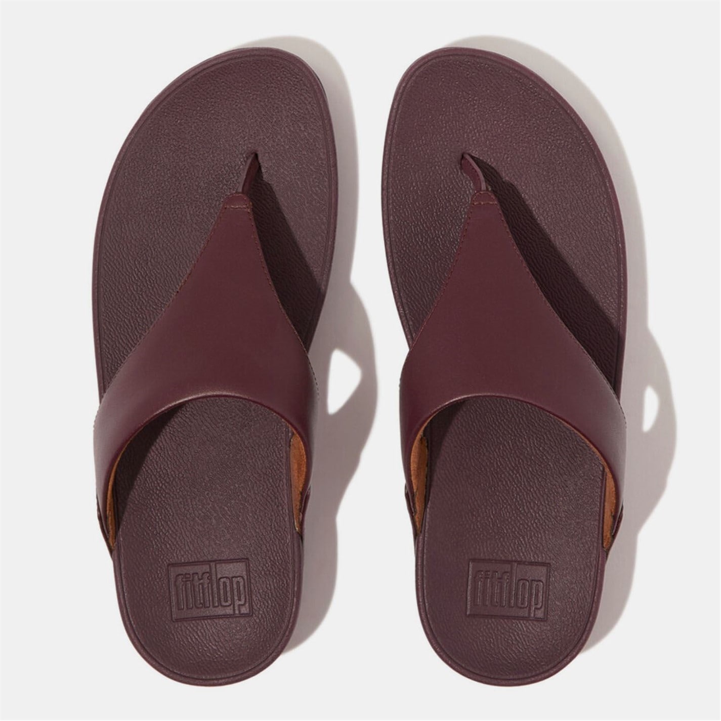 Fitflop Lulu Leather Toe-Post Sandals - 5