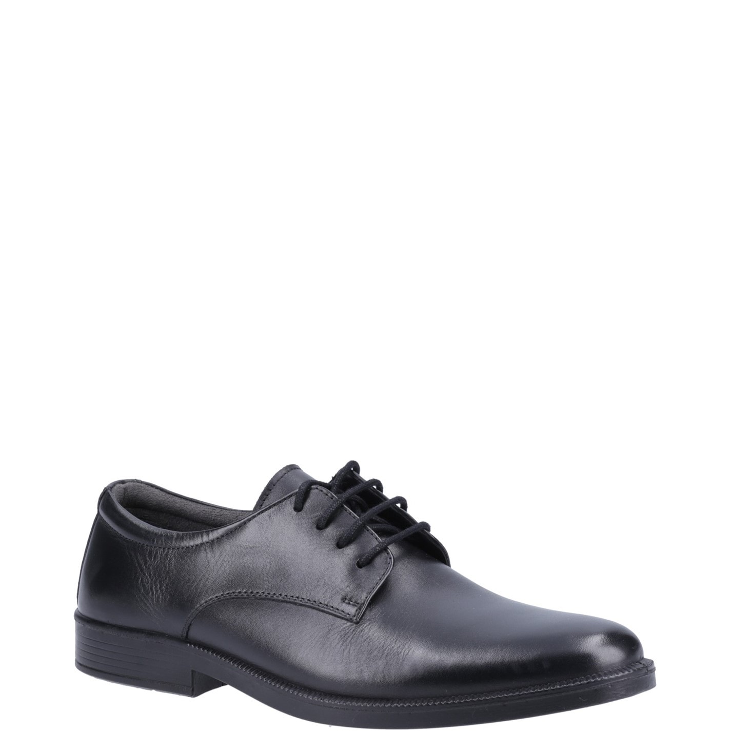 Boty Hush Puppies Black 9682974 Neal Lace Up Shoe - 2