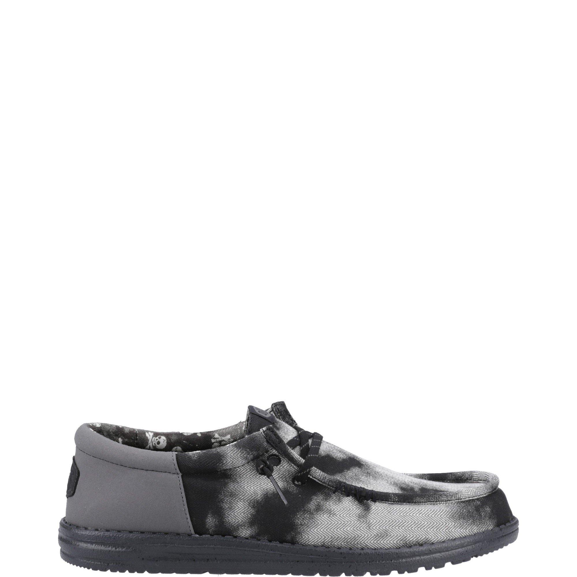 Tenisky HEYDUDE Black 2358074 Wally Funk Overdye Shoe - 1