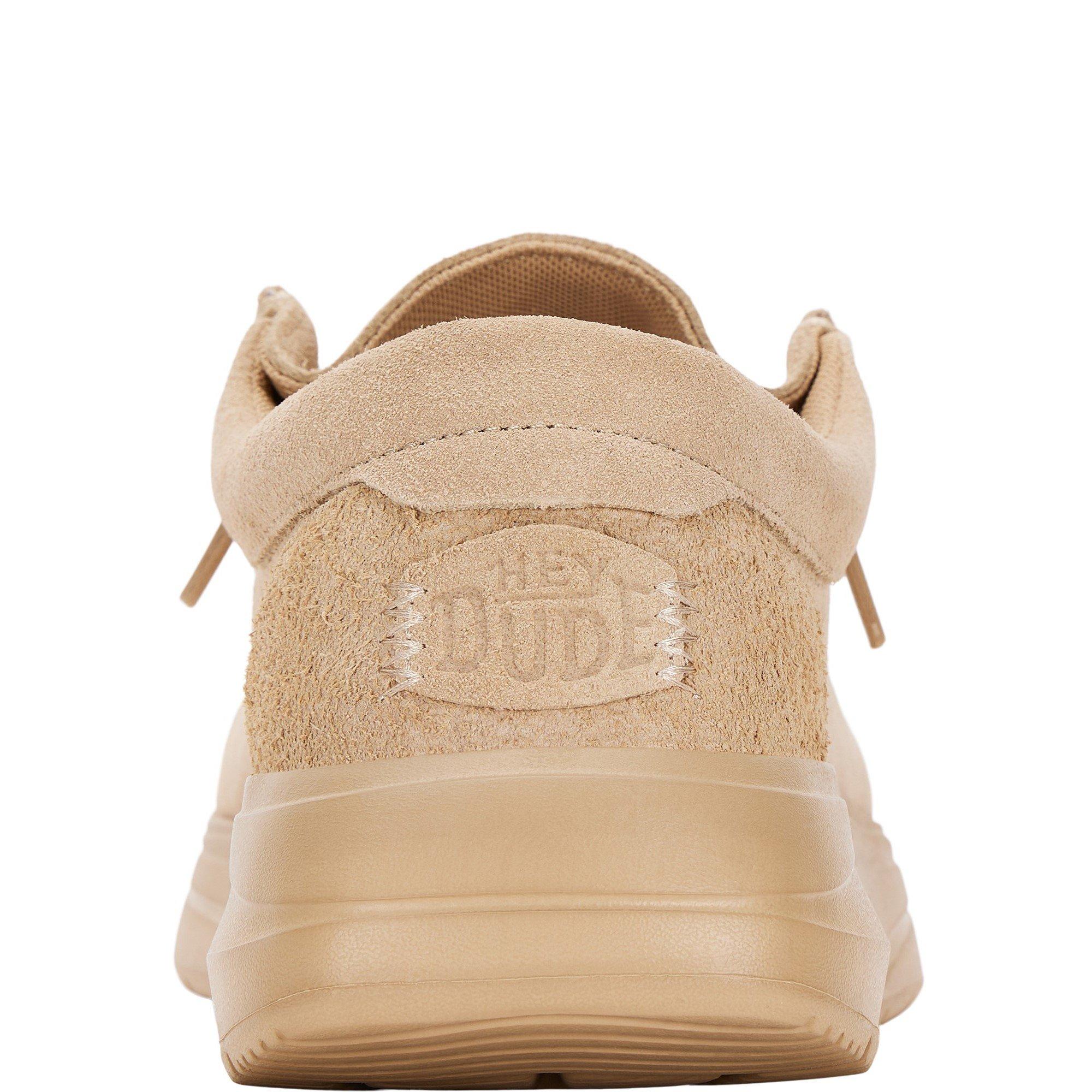 Tenisky HEYDUDE Tan 160309 Wally X Suede Shoes - 3